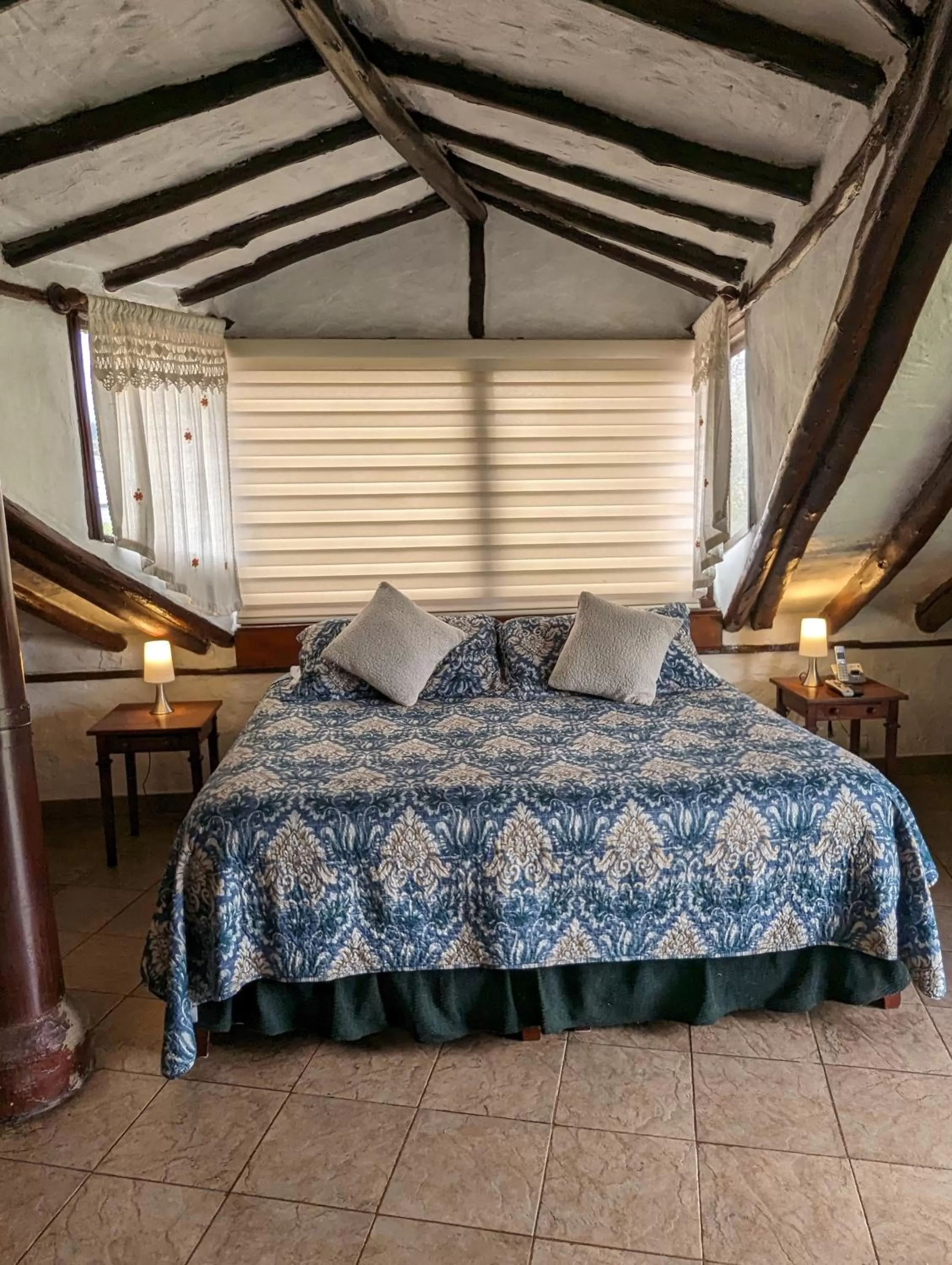 Bed in Posada Cafe La Huerta