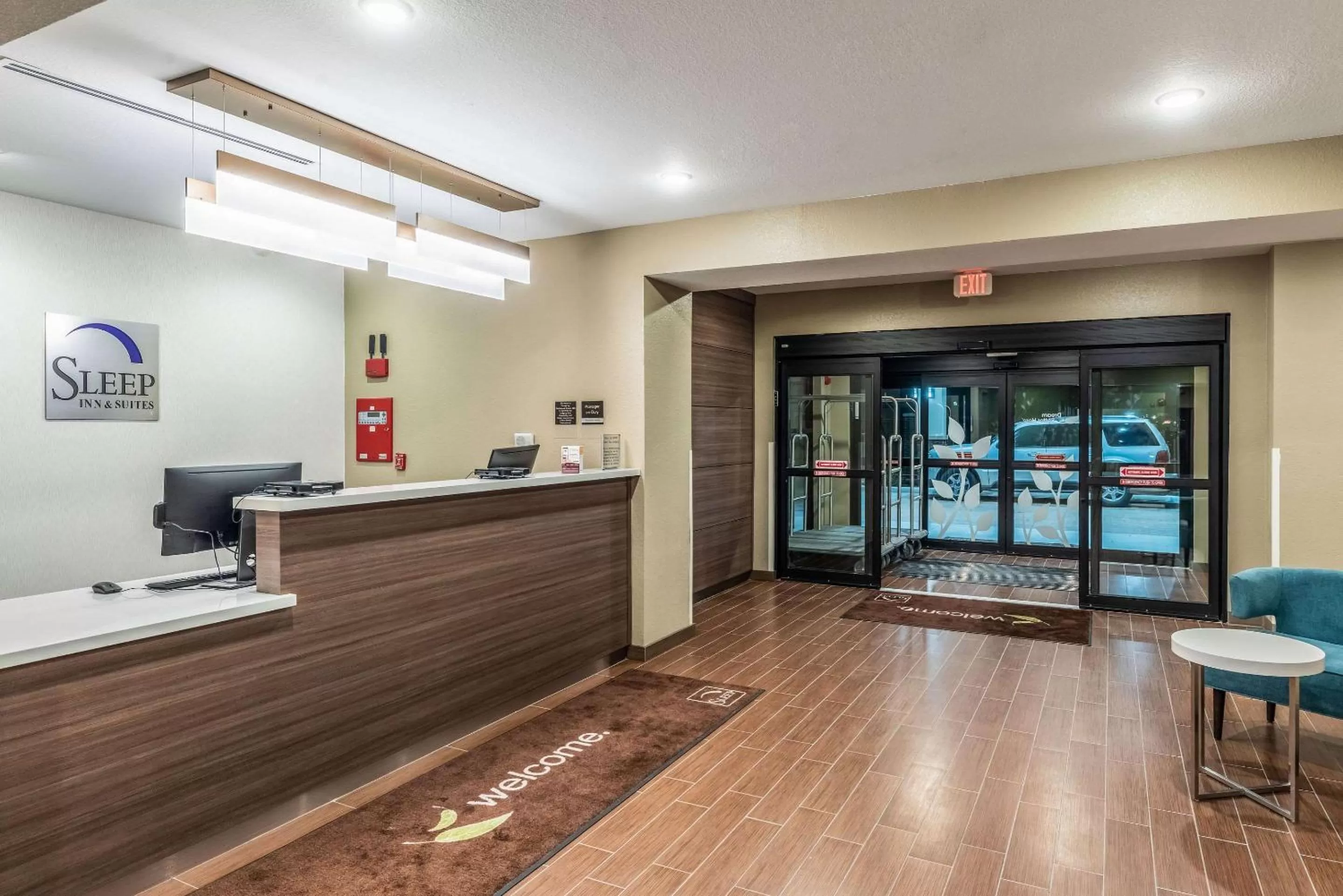 Lobby or reception in Sleep Inn & Suites Fort Worth - Fossil Creek