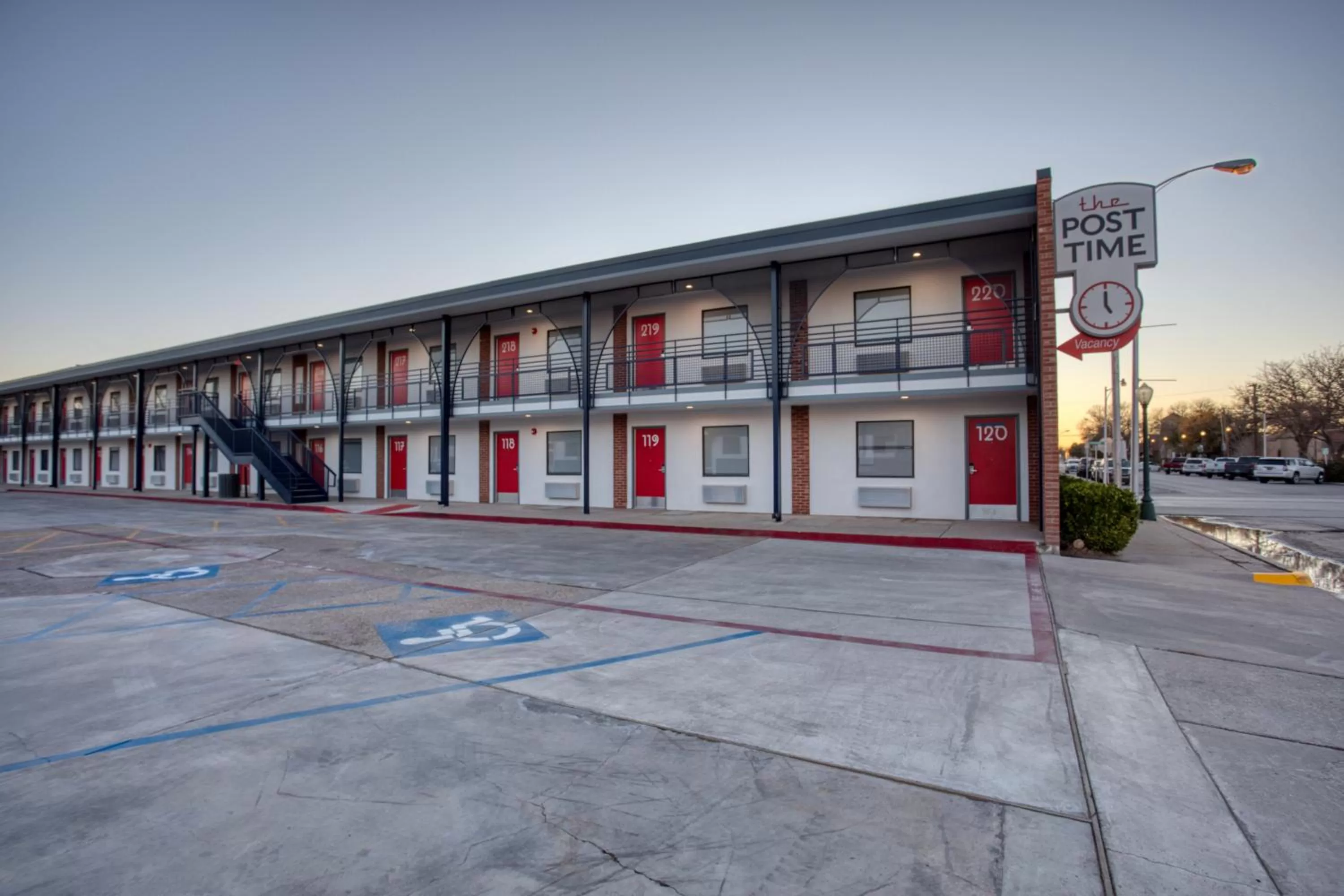 Property building in Post Time Inn