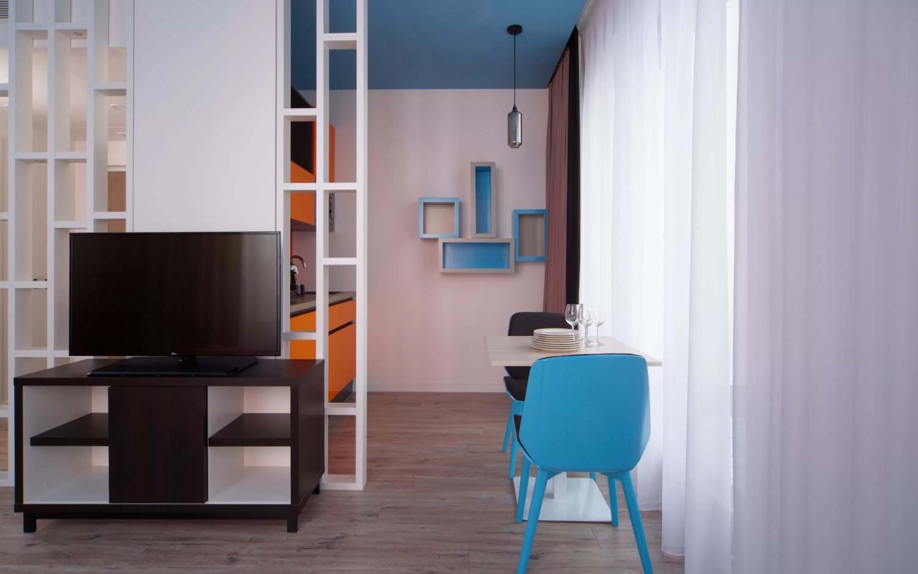 TV and multimedia in Park Inn by Radisson Residence Riga Barona