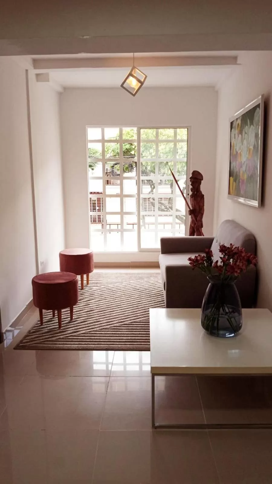 Living room in Aw Hotel Pasarela Real