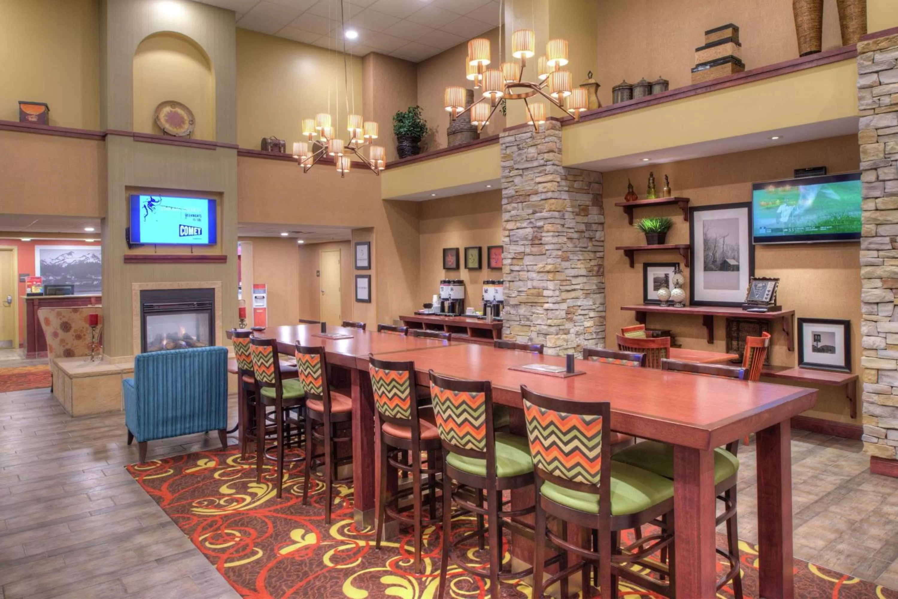 Lobby or reception in Hampton Inn & Suites Rifle