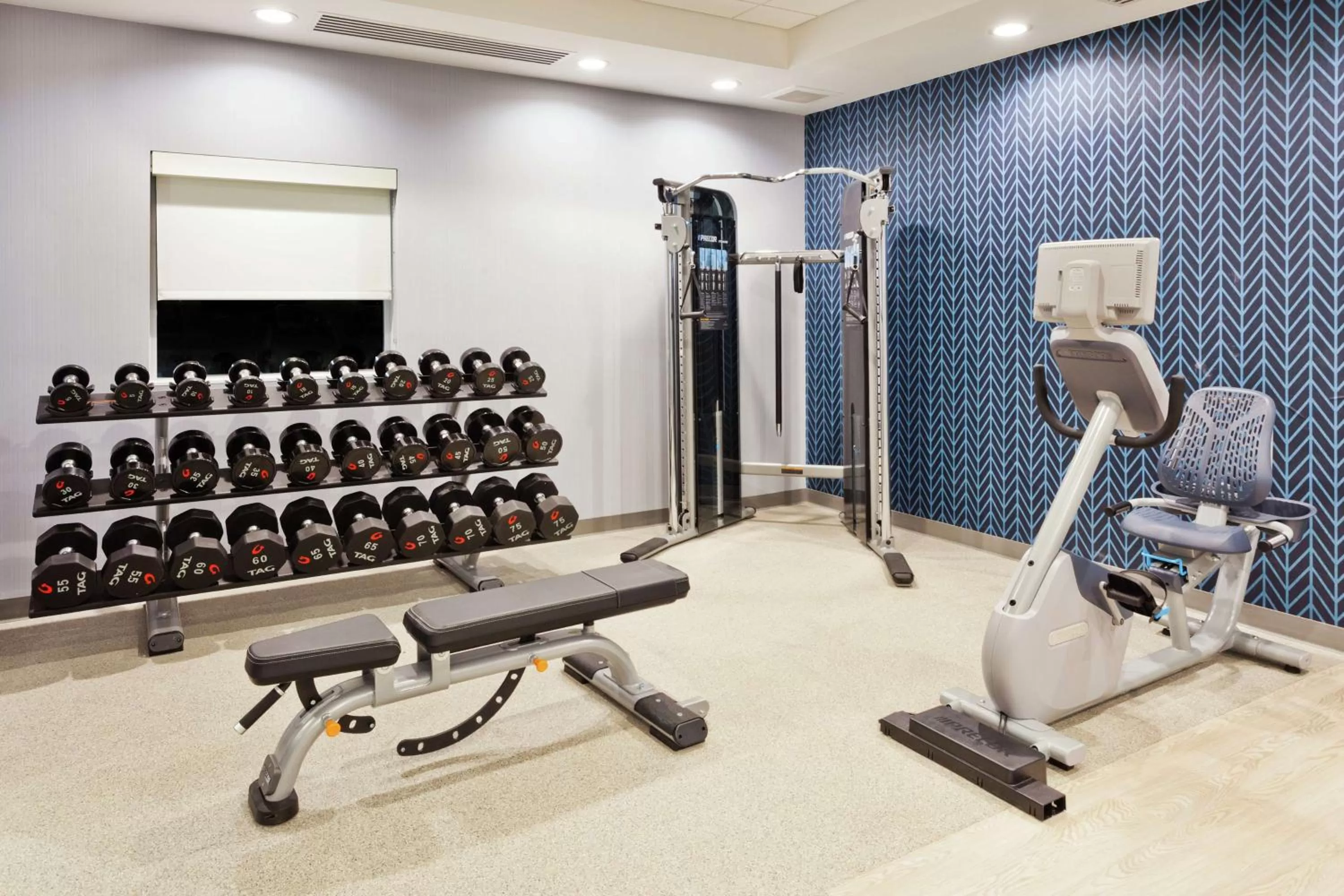 Fitness centre/facilities in Home2 Suites By Hilton Birmingham Colonnade