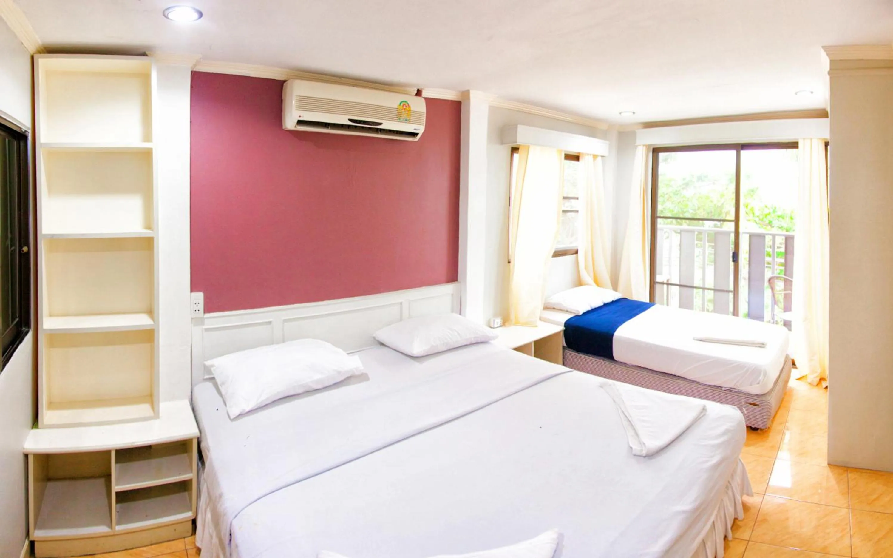 Photo of the whole room, Bed in G.I Lodge