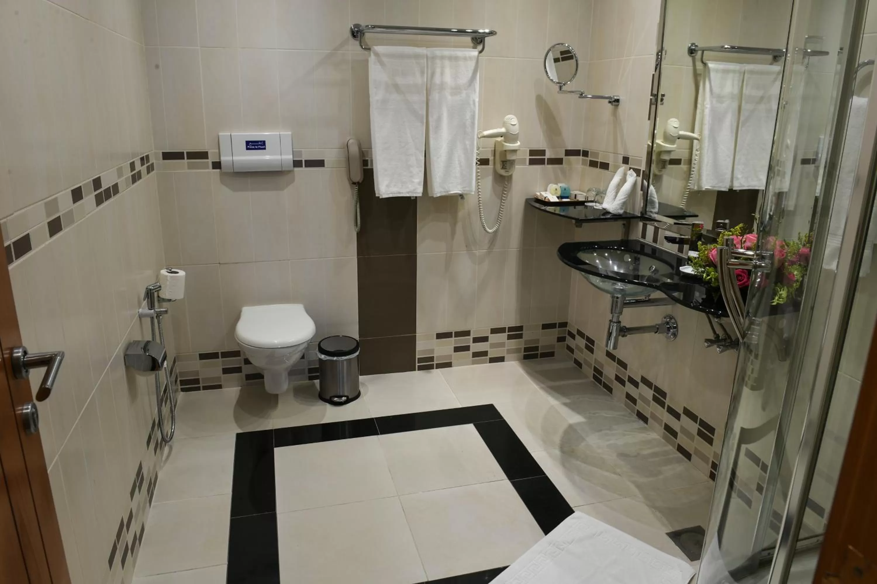 Bathroom in Juffair Grand Hotel