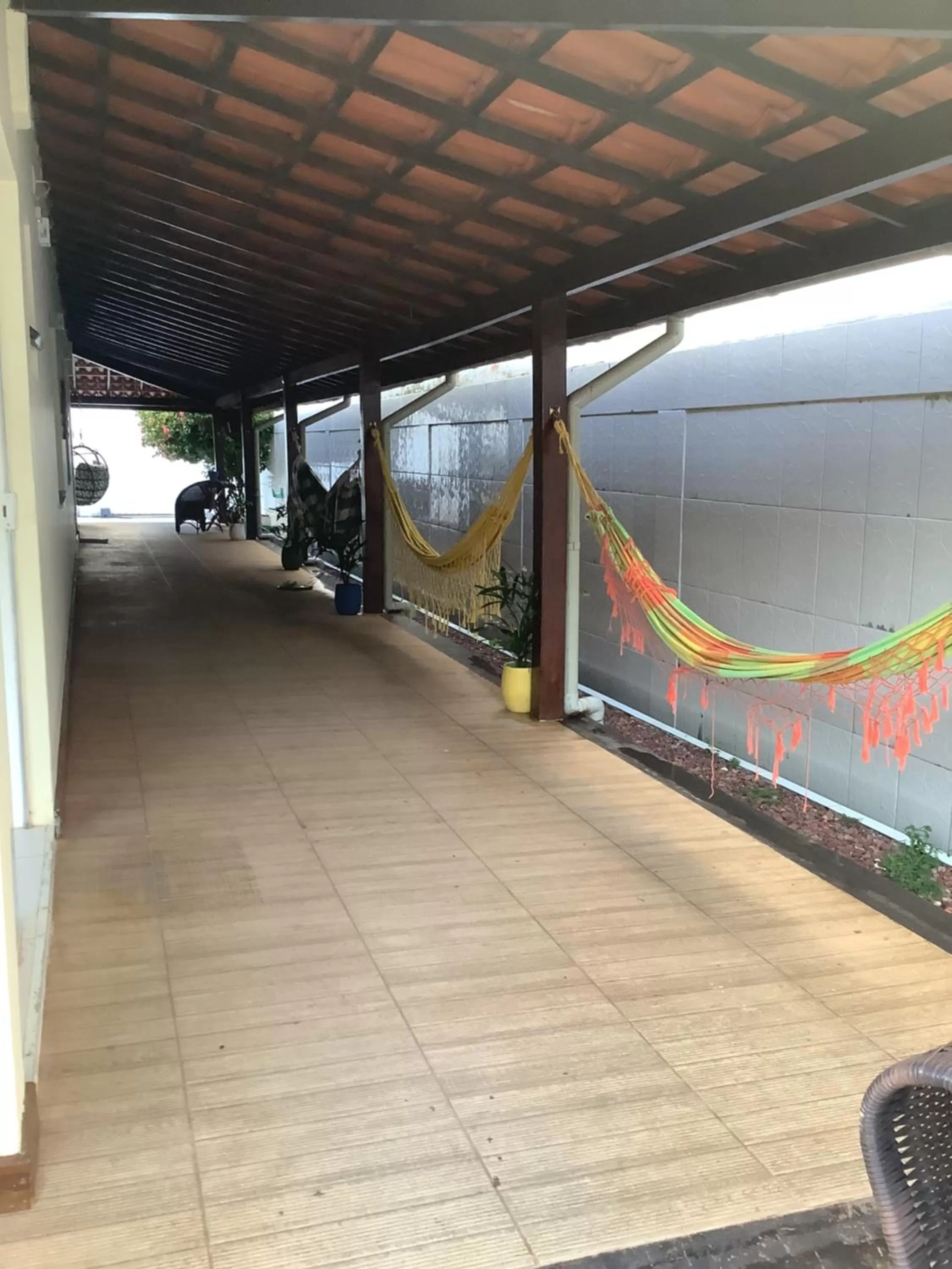 Balcony/Terrace in Pousada Villa Encantada LGBTQIAPlus