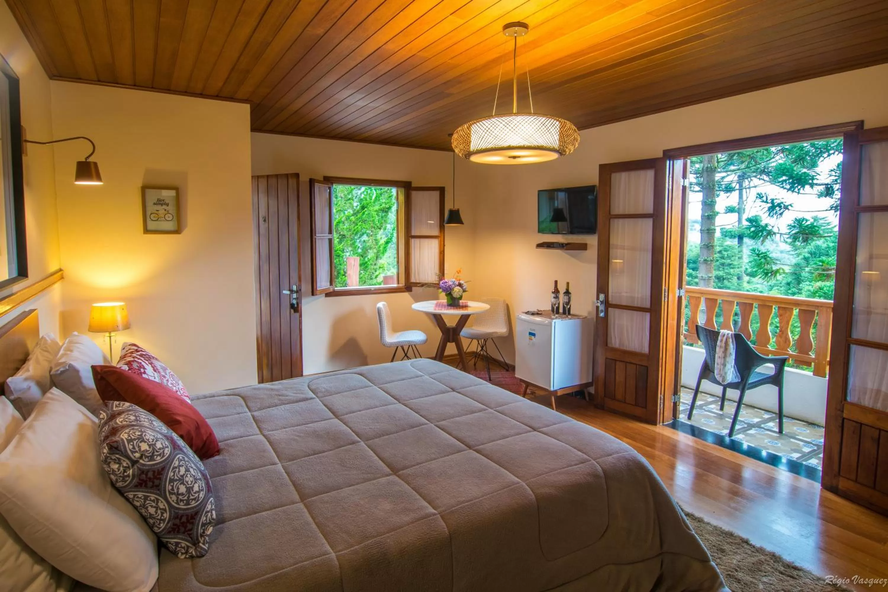 Photo of the whole room in Pousada Ricanto Amore Mio