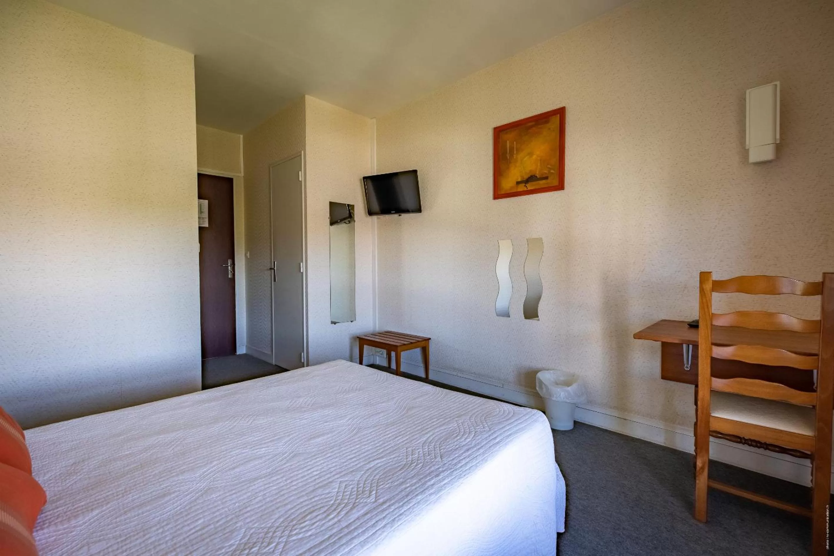 Bed in Hotel Christina