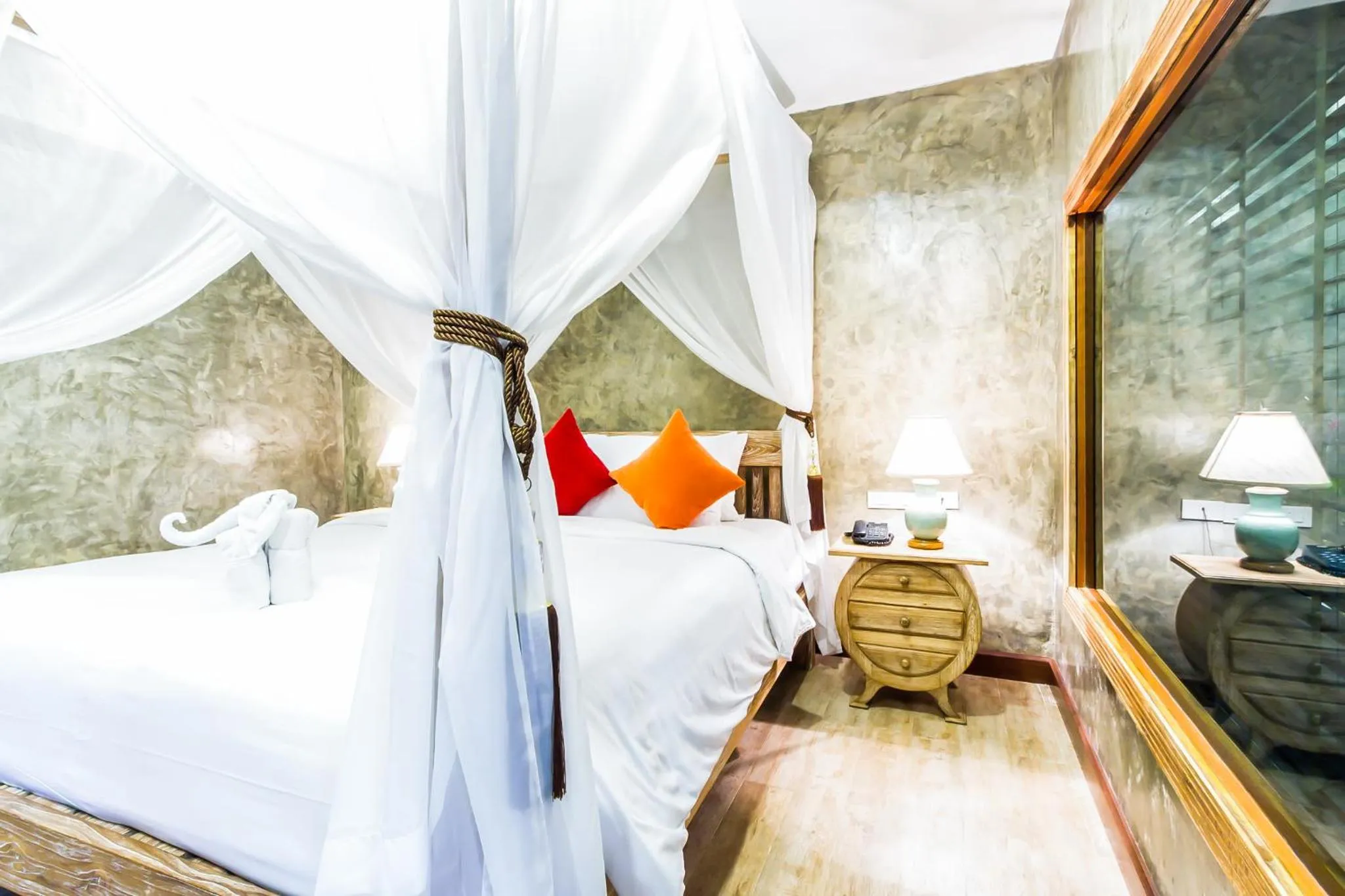 Sauna, Bed in The Chaya Resort and Spa