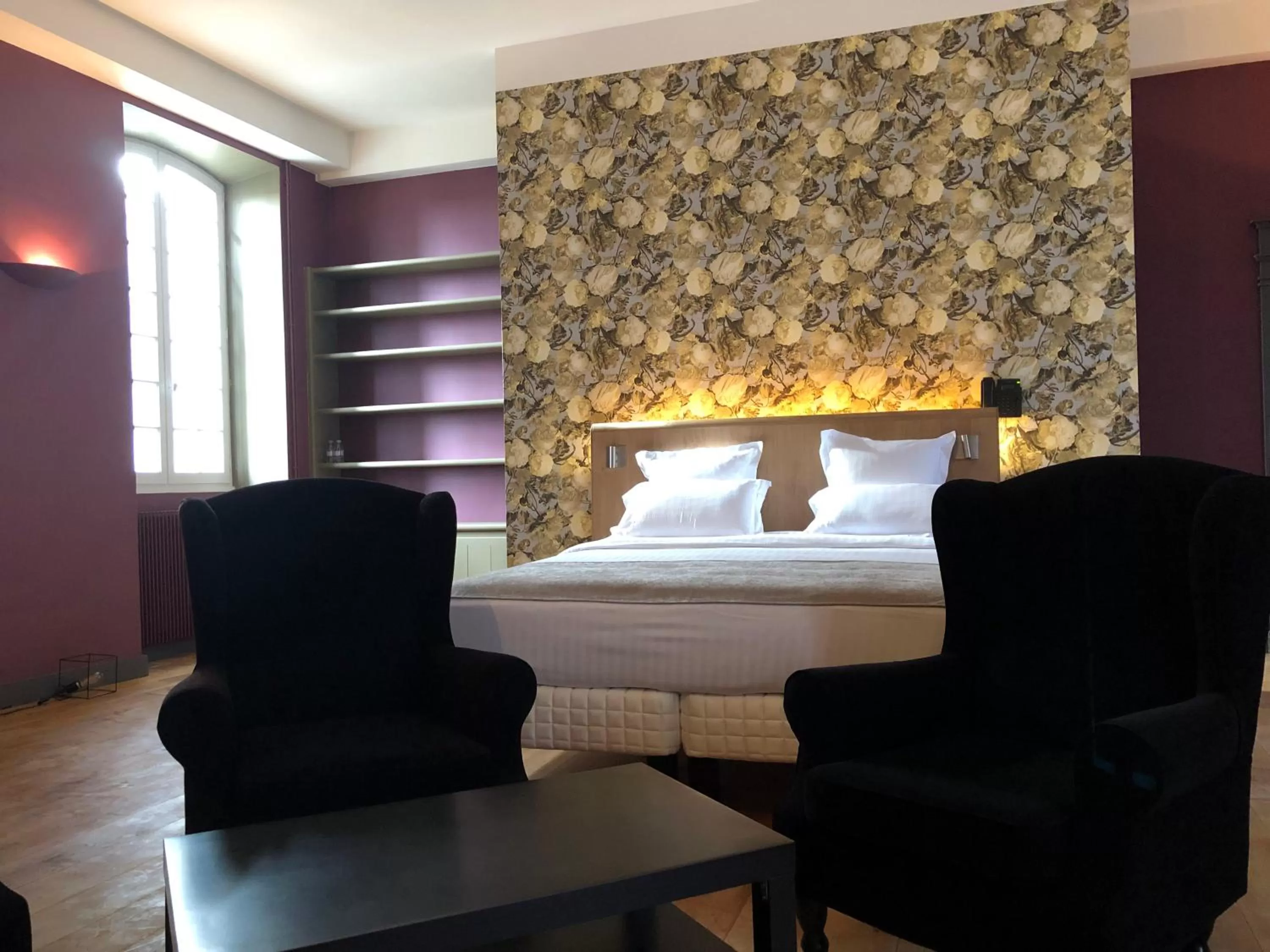 Bed in Le Monastère de Saint Mont Hôtel & Spa