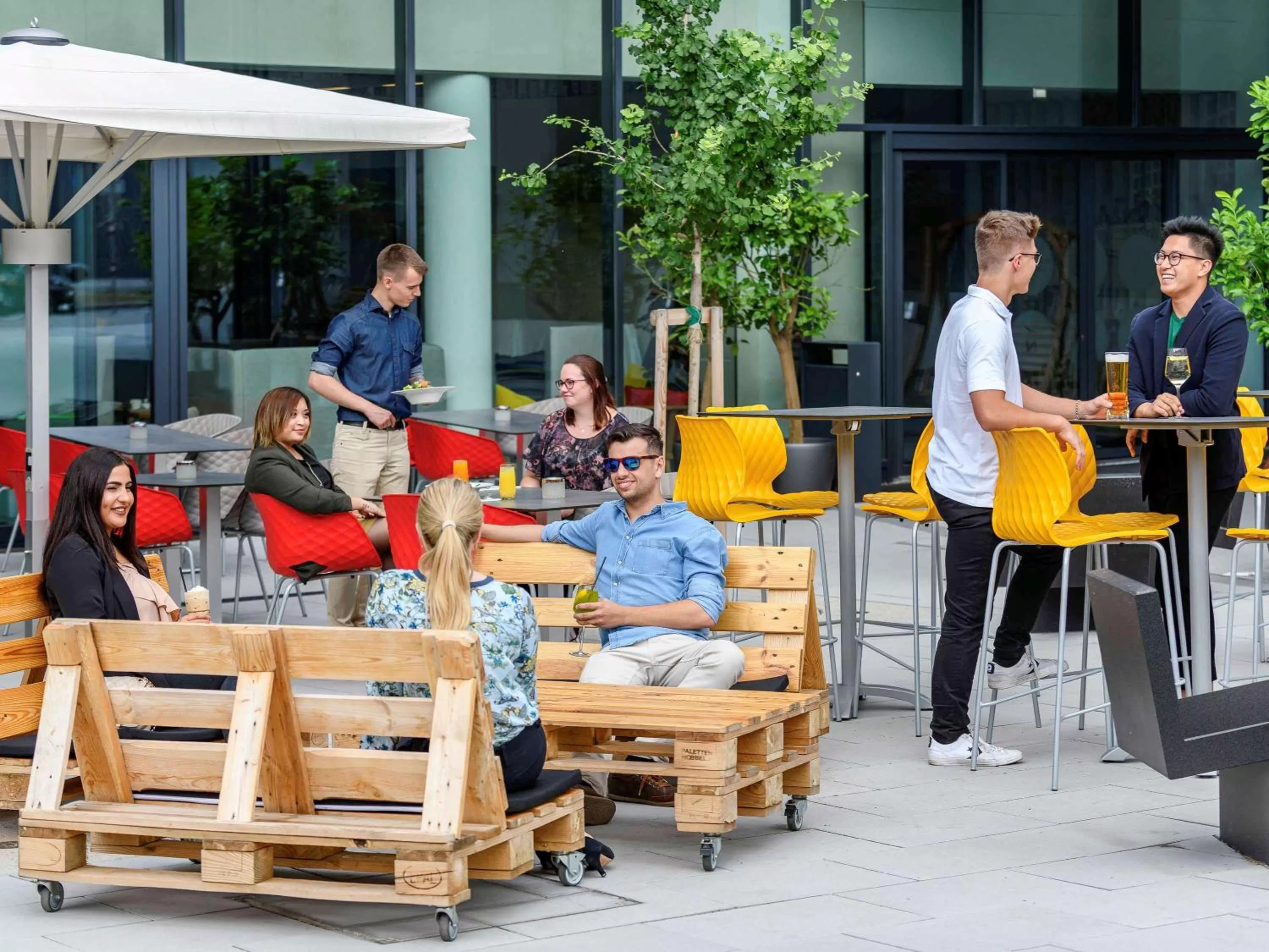 Restaurant/places to eat in Novotel Wien Hauptbahnhof