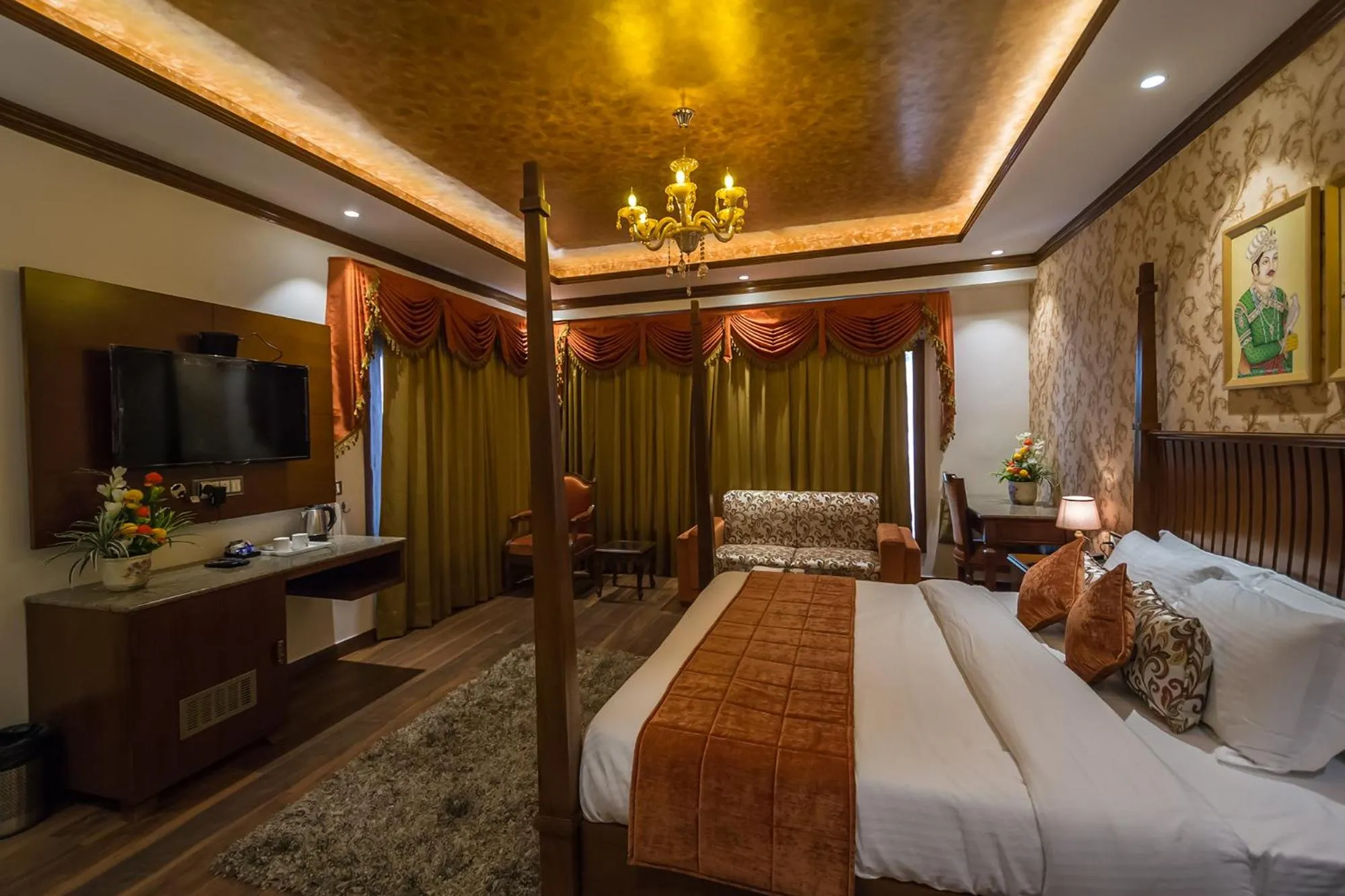 Photo of the whole room, Bed in The Highland Park - A Truly River side Resort