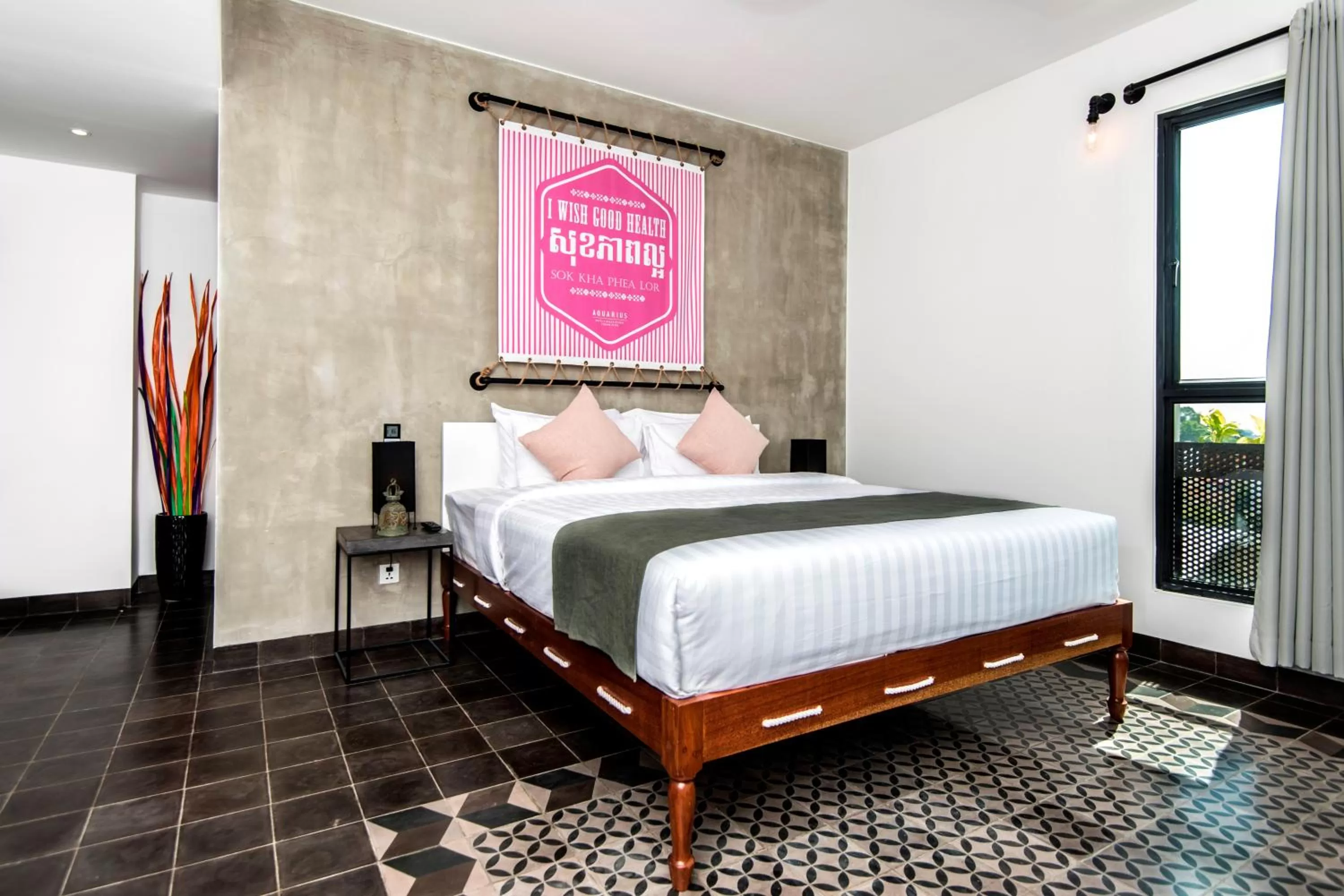 Photo of the whole room, Bed in Aquarius Hotel and Urban Resort