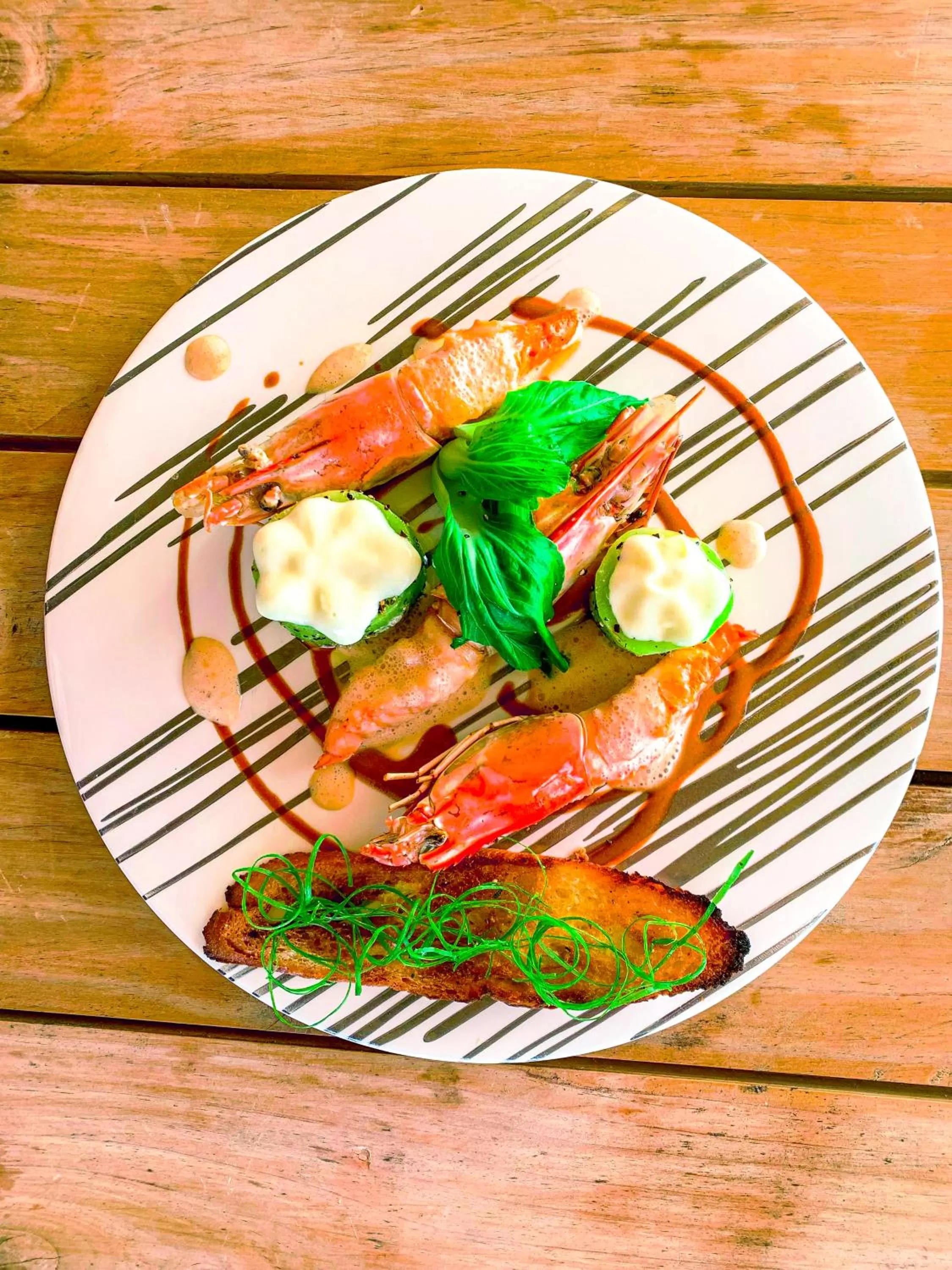 Food close-up in Preskil Island Resort