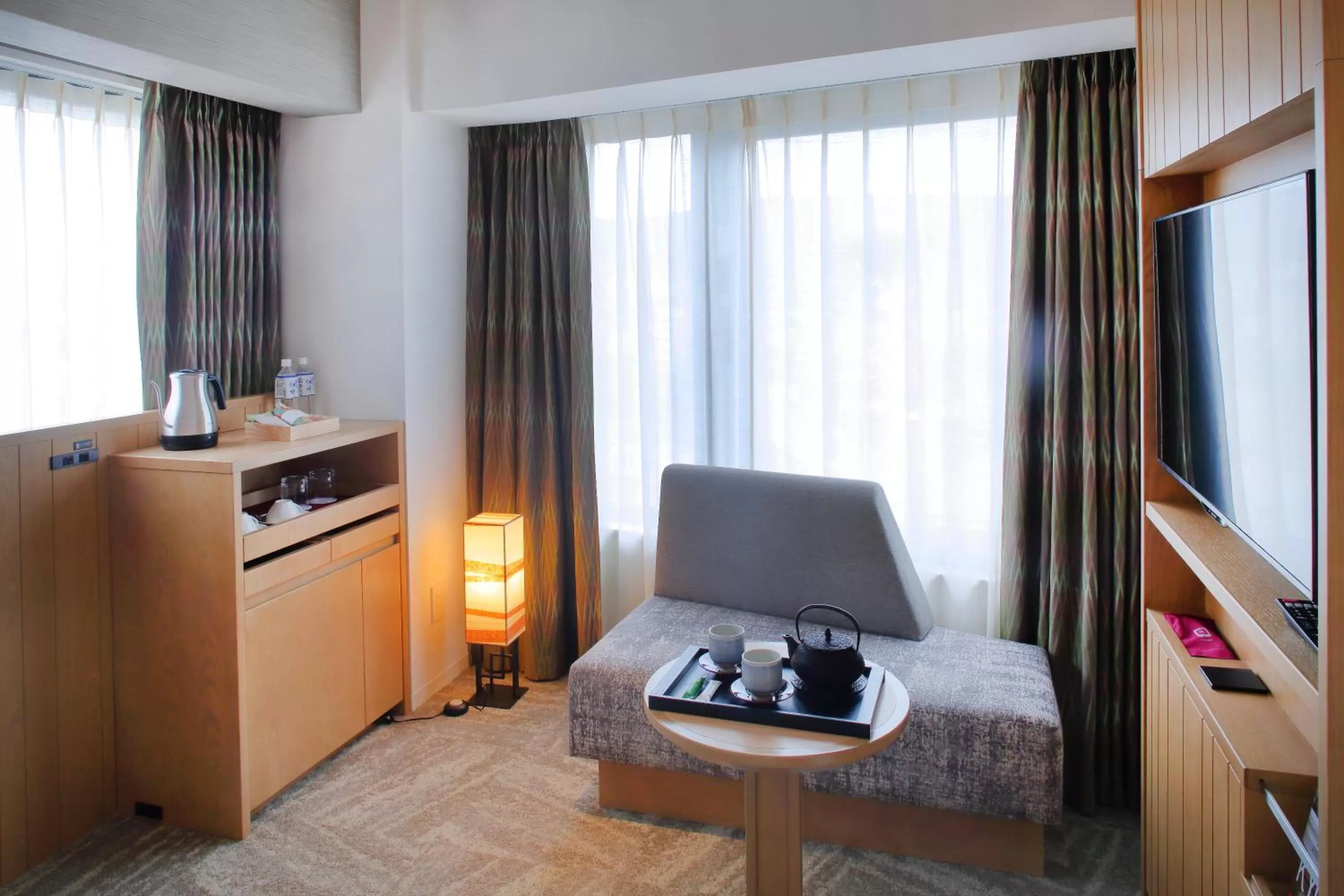 Photo of the whole room, Seating Area in SH by the square hotel Kyoto Kiyamachi