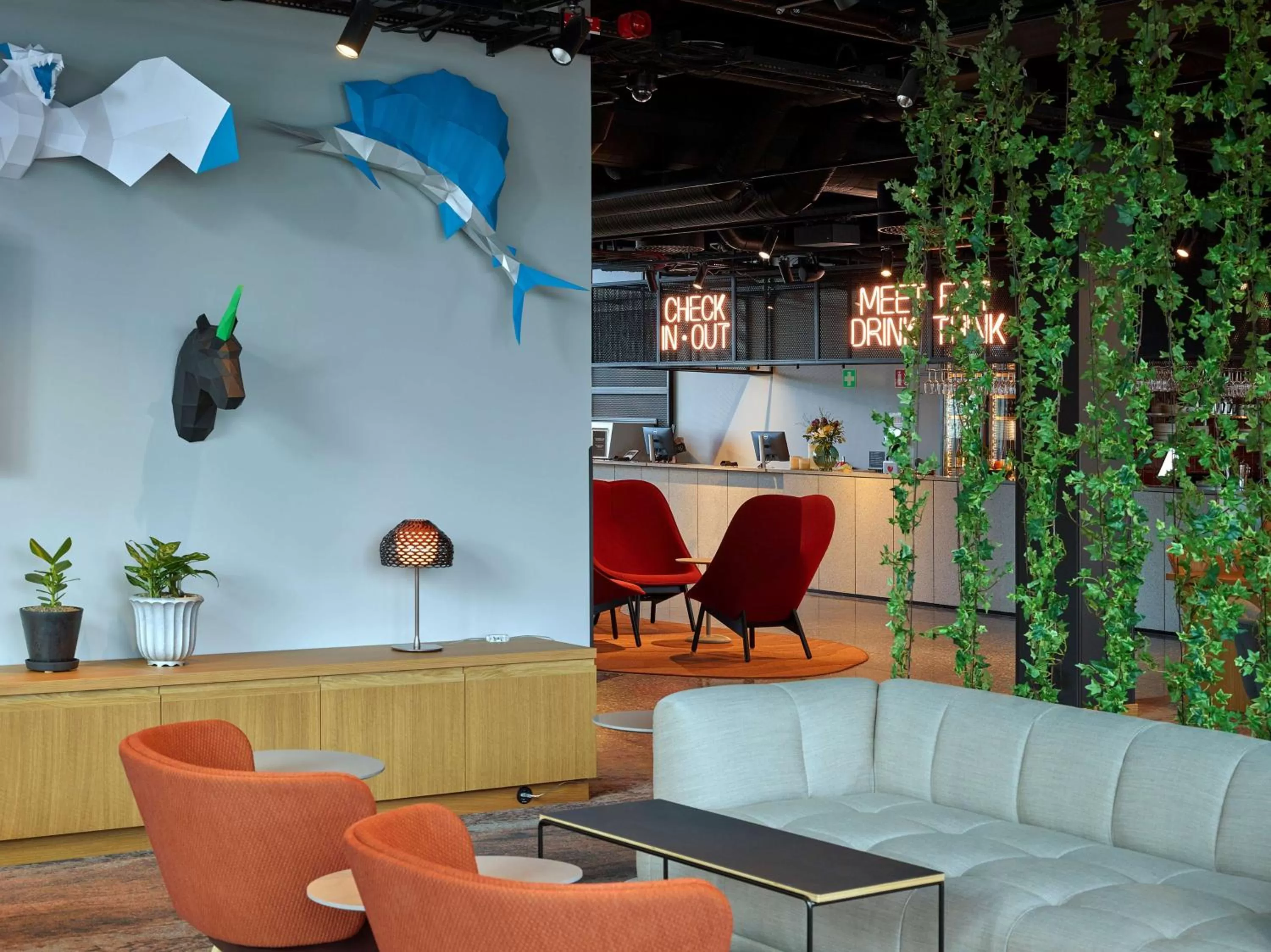 Lobby or reception in Scandic Örebro Central