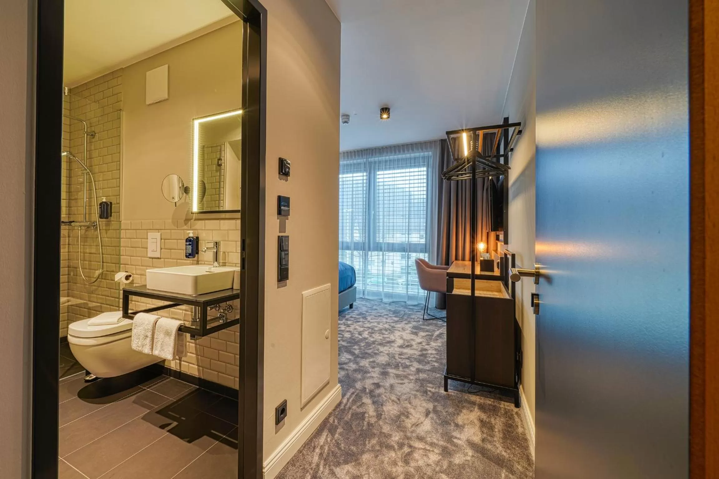 Bathroom in NYCE Hotel Bonn