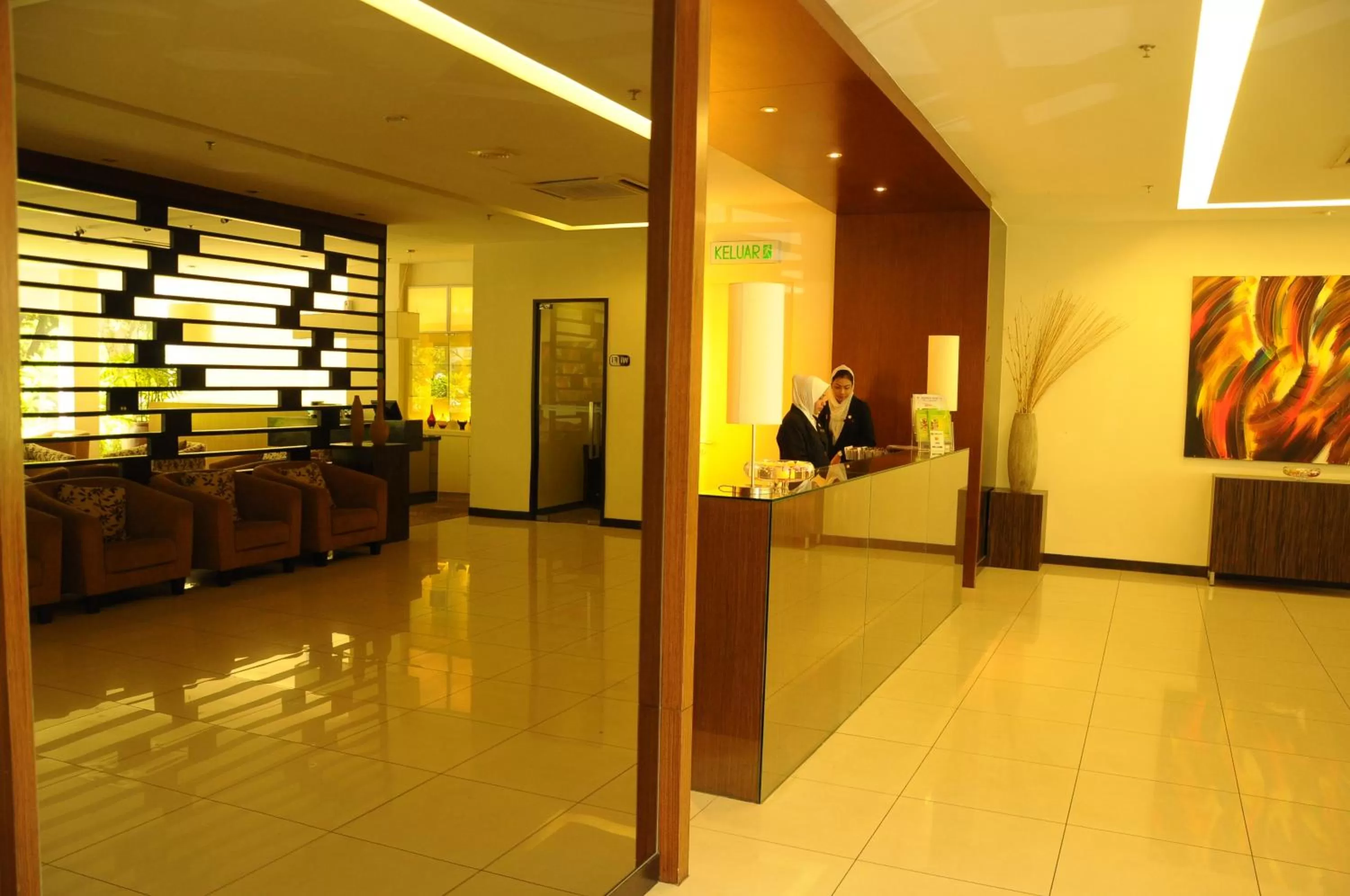 Lobby or reception in The Jerai Hotel Alor Star