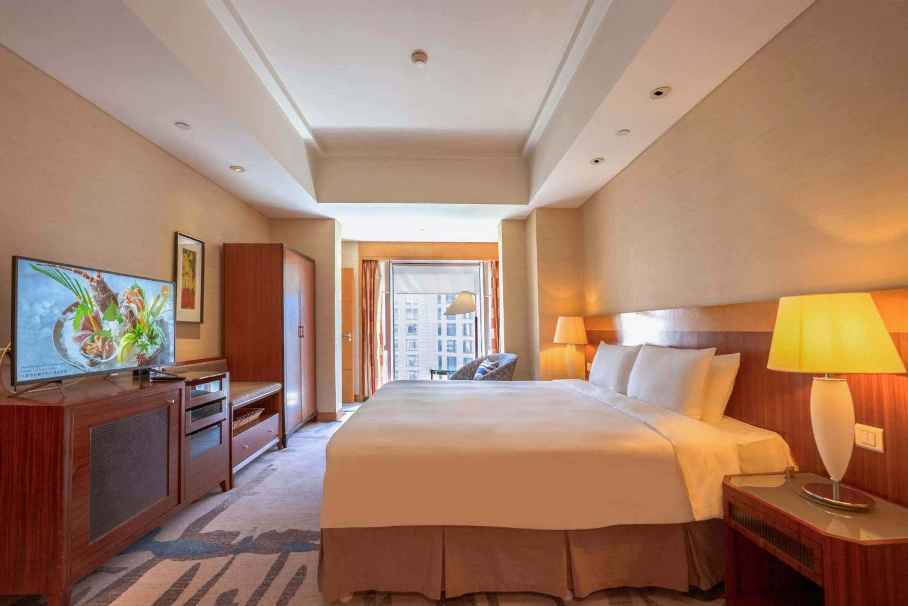 Photo of the whole room, Bed in Park Plaza Beijing Wangfujing