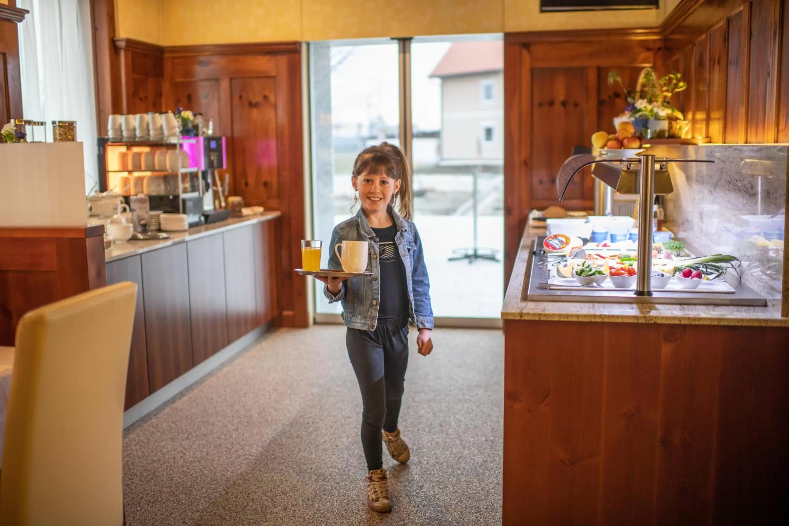 Buffet breakfast in Hotel Restaurant Meyer