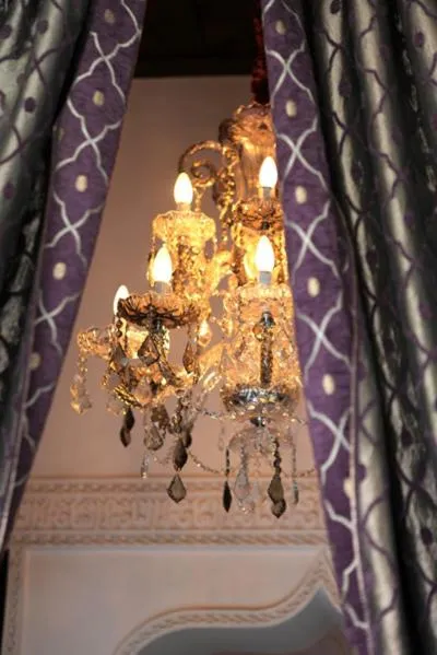 Decorative detail in Riad Monceau