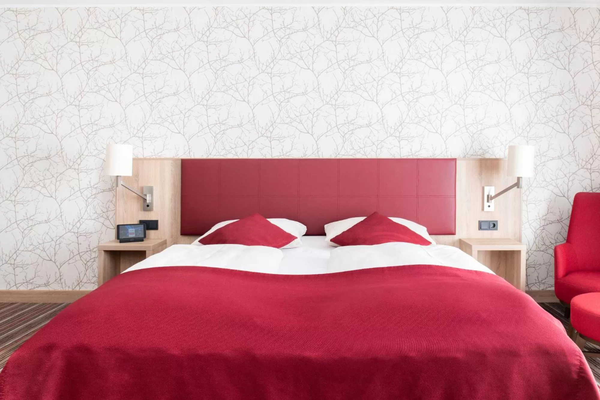 TV and multimedia, Bed in Fora Hotel Hannover by Mercure