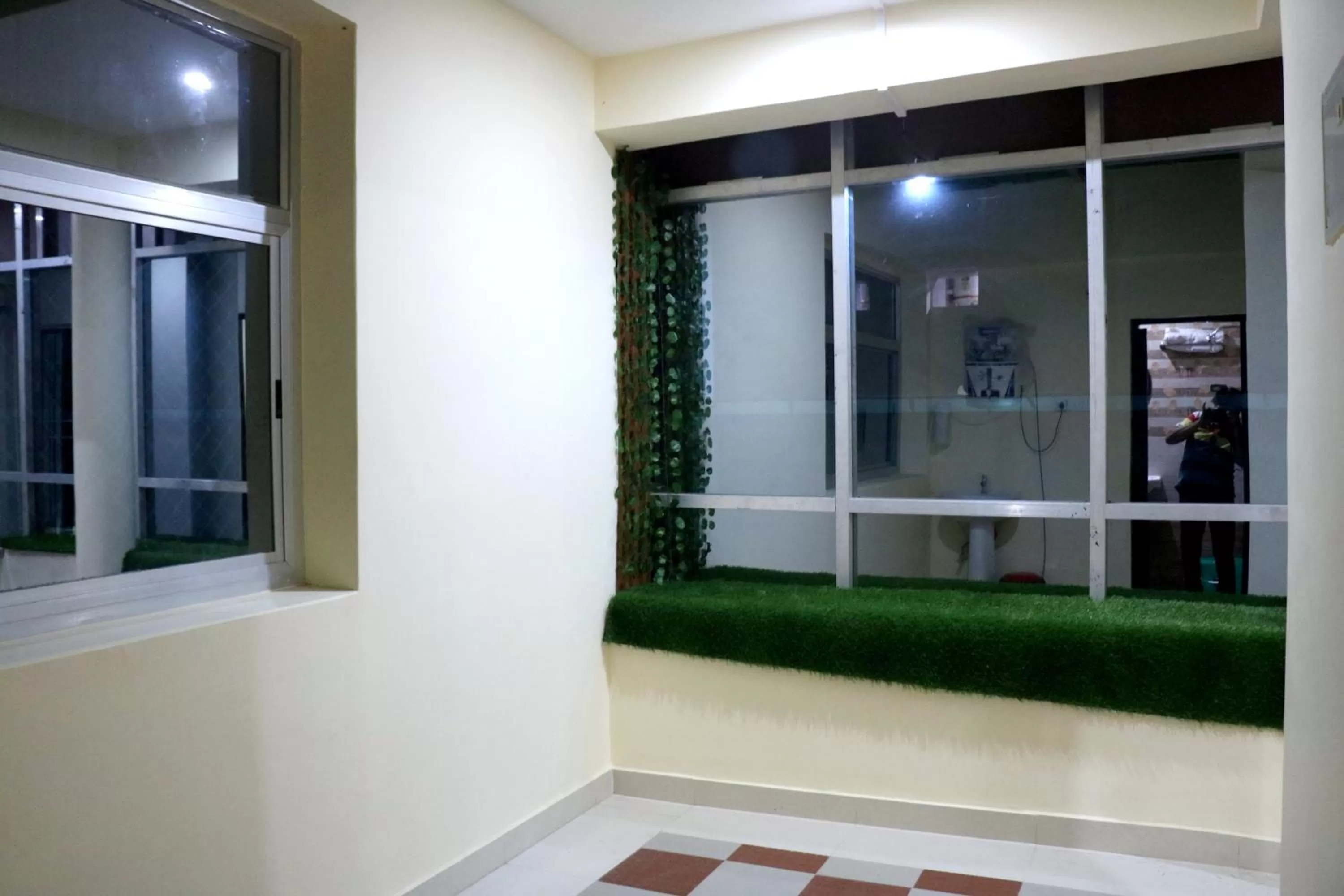 Living room in Hotel Saraswati Palace