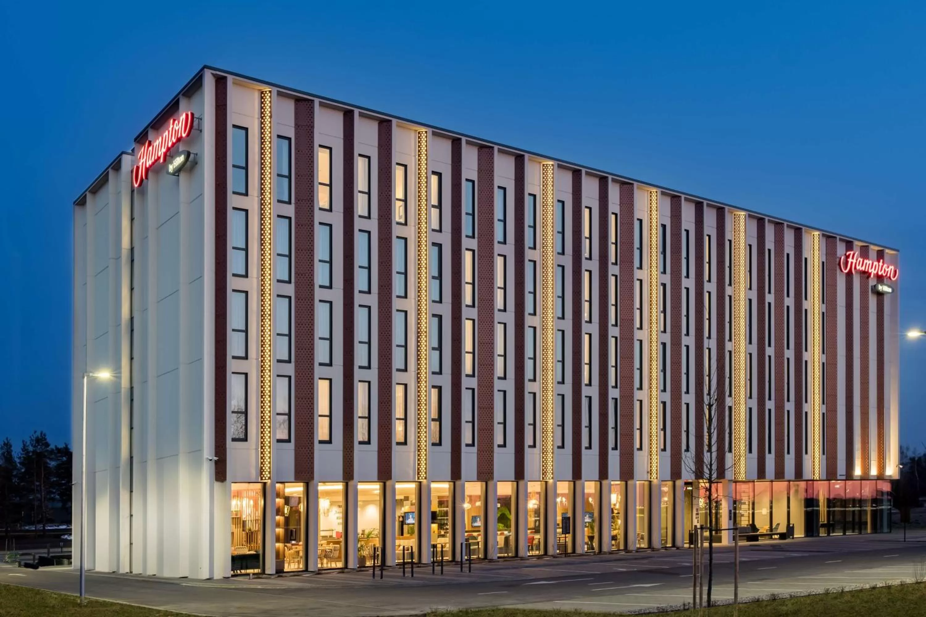 Property building in Hampton by Hilton Riga Airport