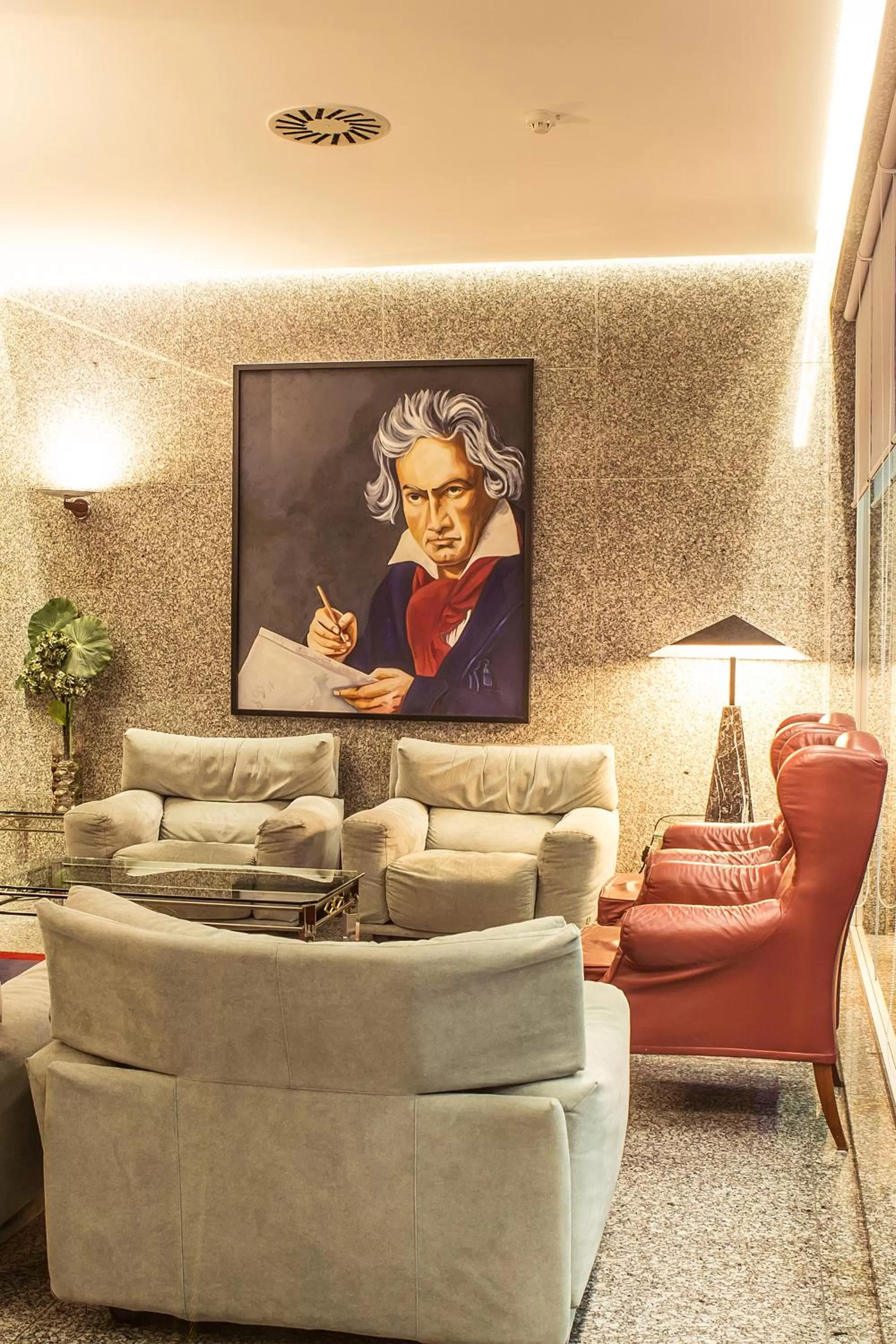 Lobby or reception in Hotel 3K Madrid