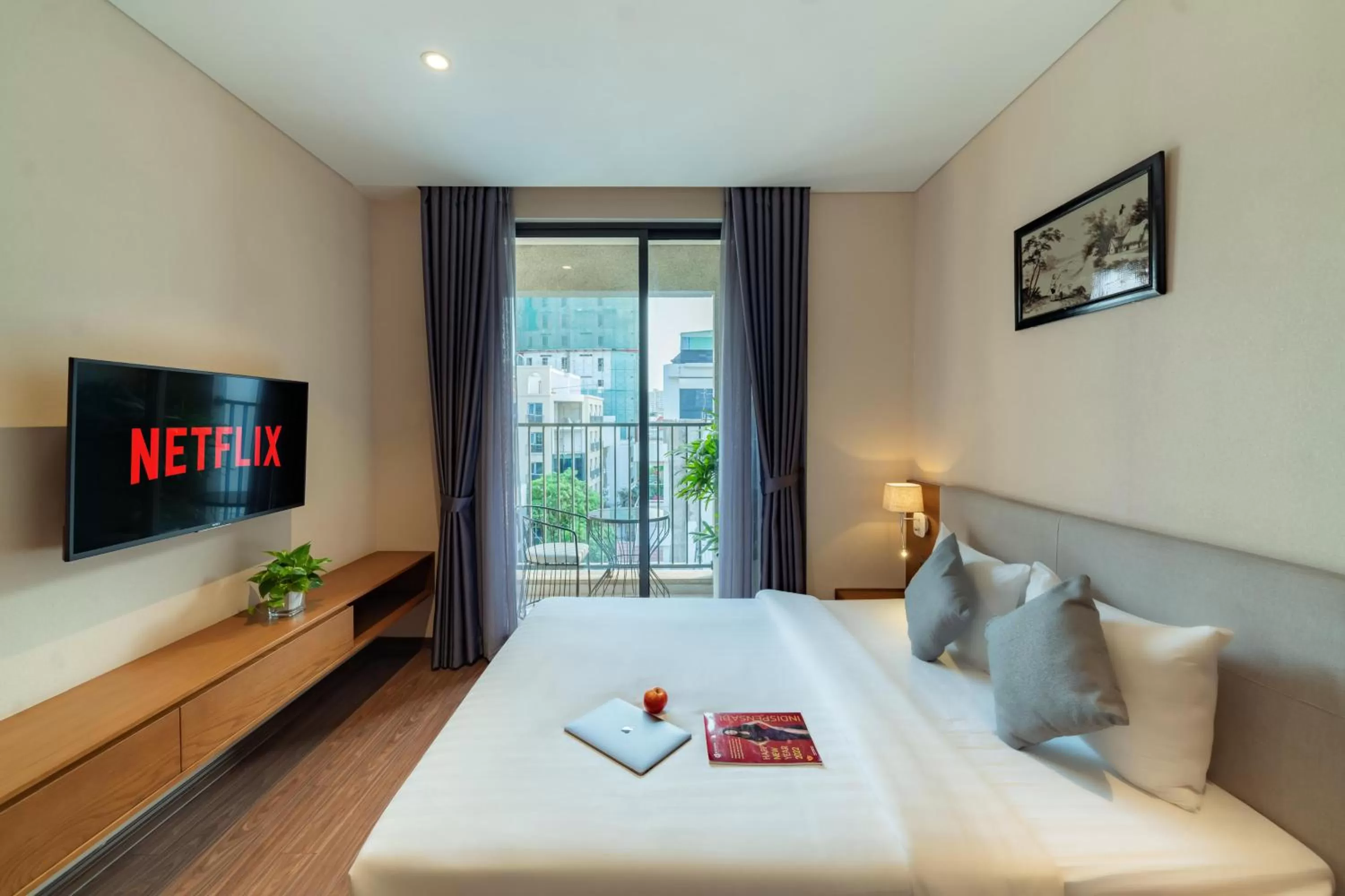 Bed in DHTS Business Hotel & Apartment