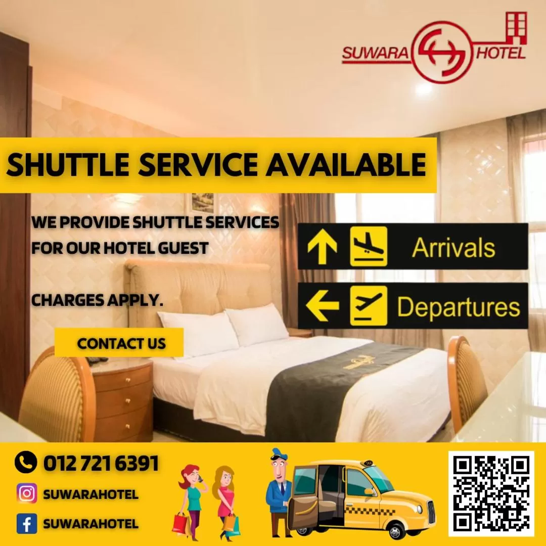 Bed in Suwara Hotel Kepong KL