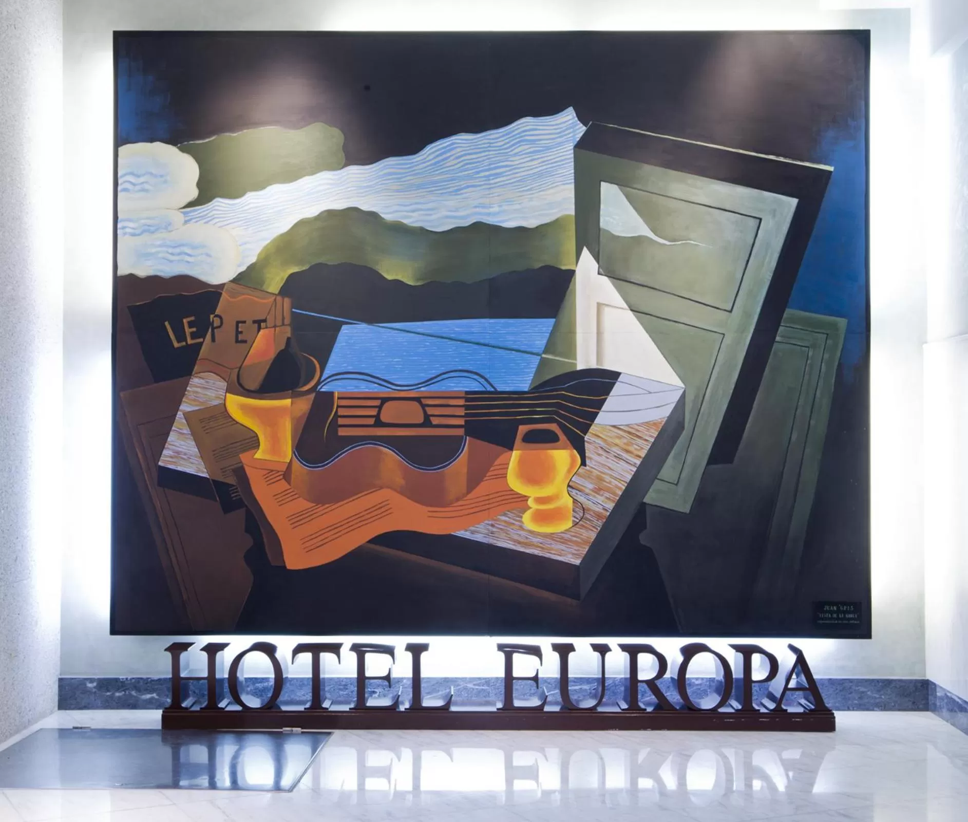 Lobby or reception in Hotel Europa