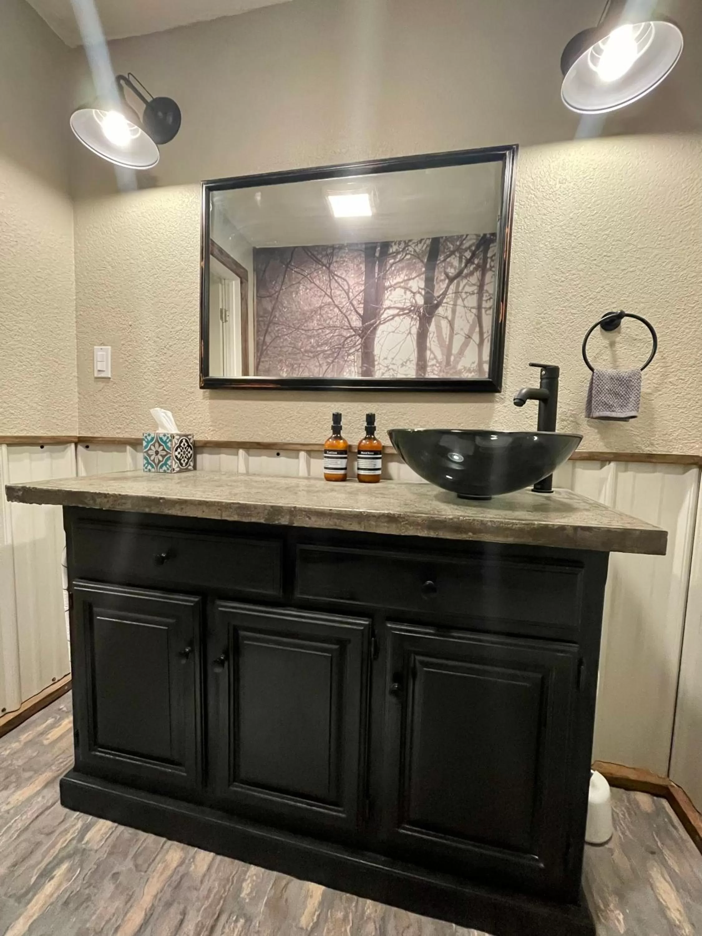 Bathroom in Yosemite Basecamp