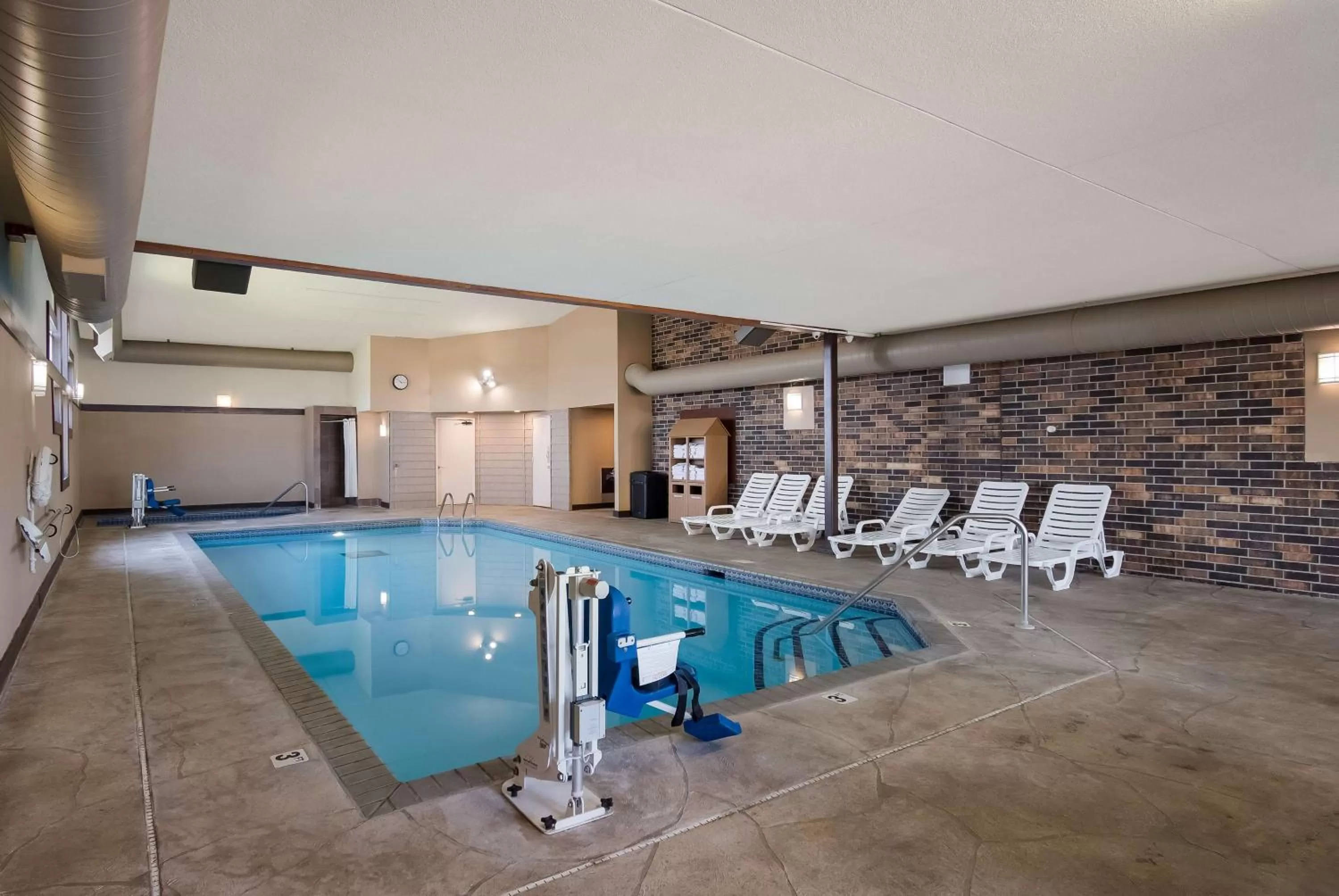 Pool view in Best Western Bemidji