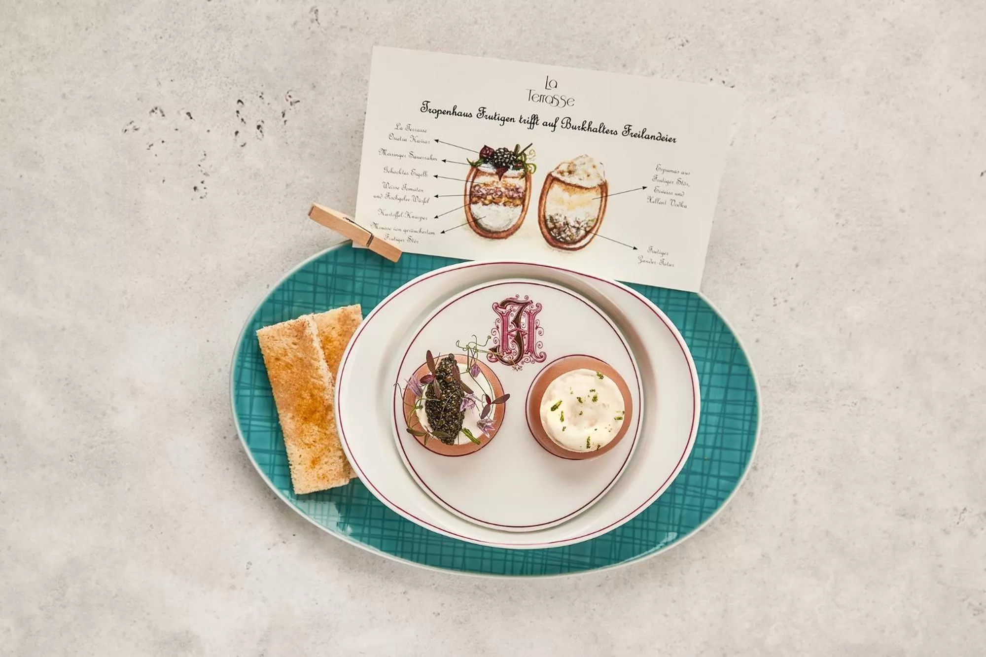 Restaurant/places to eat in Victoria Jungfrau Grand Hotel & Spa