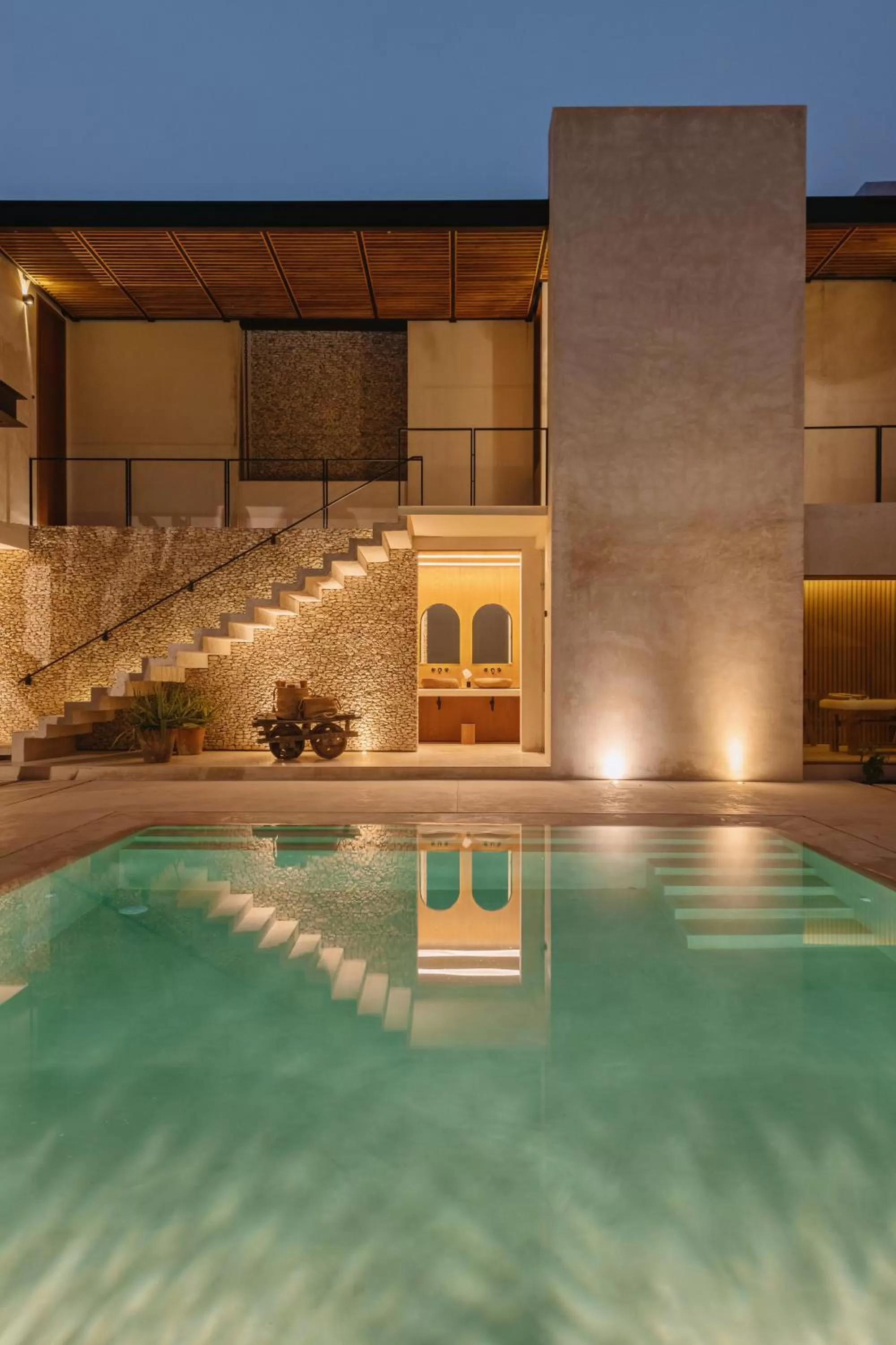 Pool view in DECU DOWNTOWN