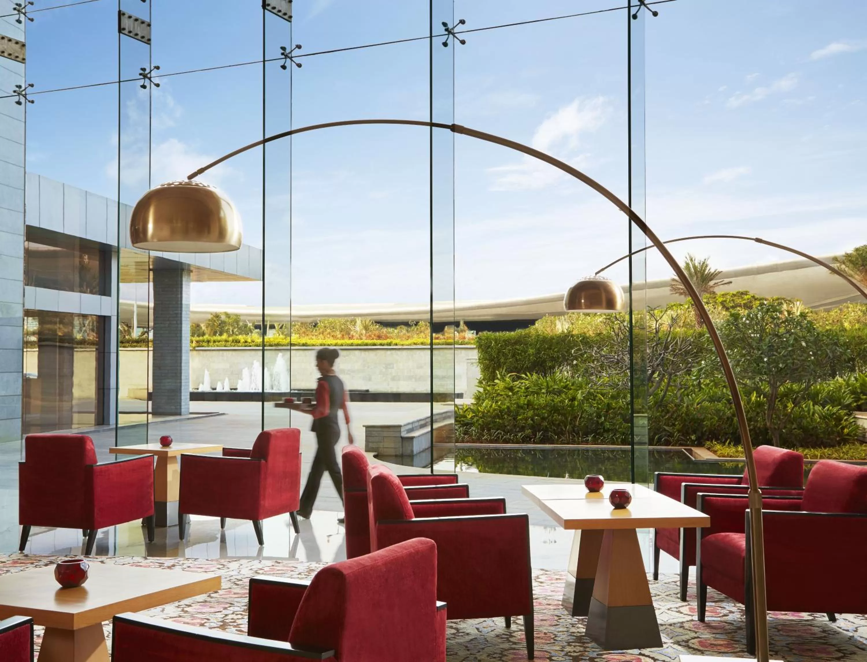 Lounge or bar in Taj Bangalore