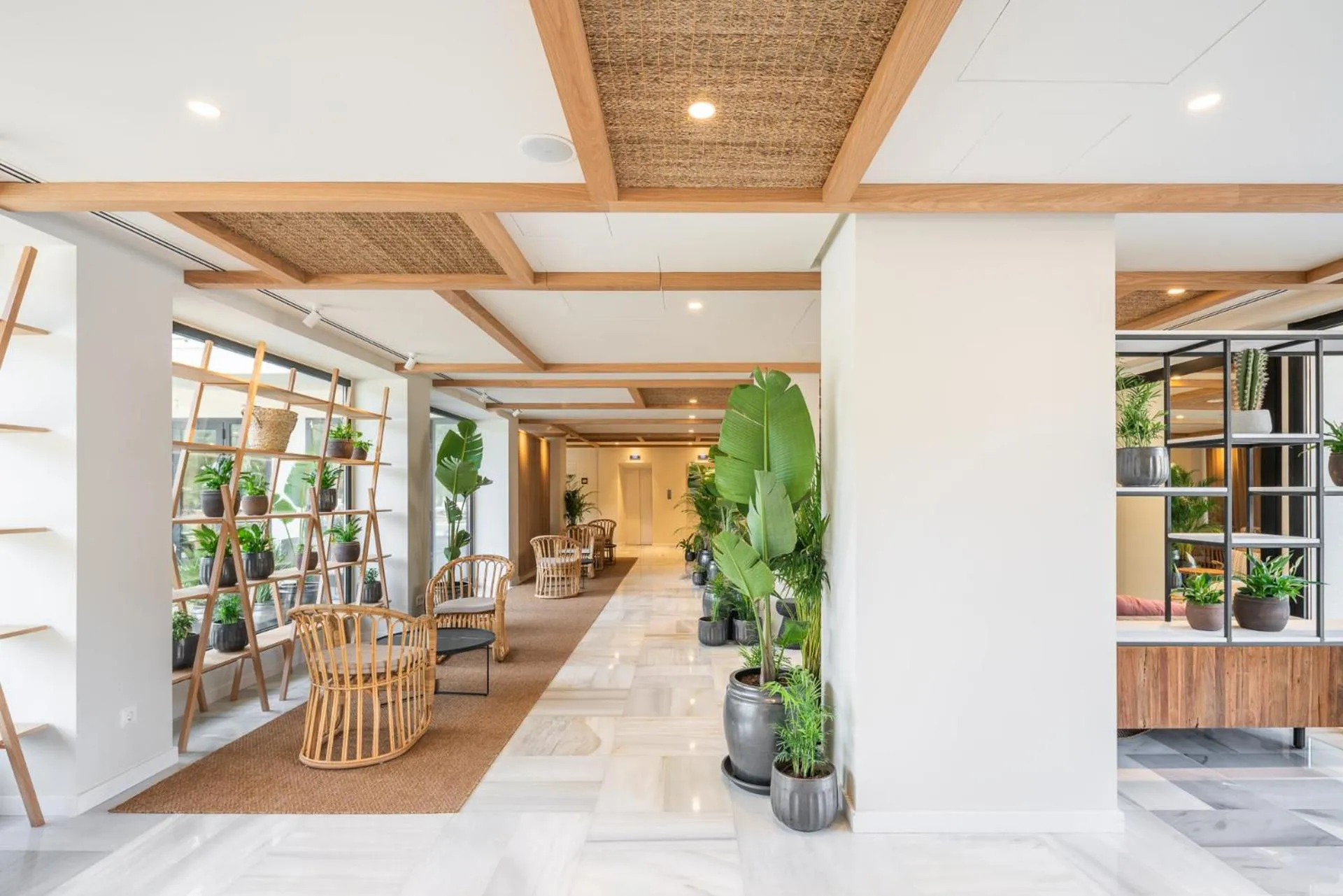 Lobby or reception in Hotel Eden Nord Soller