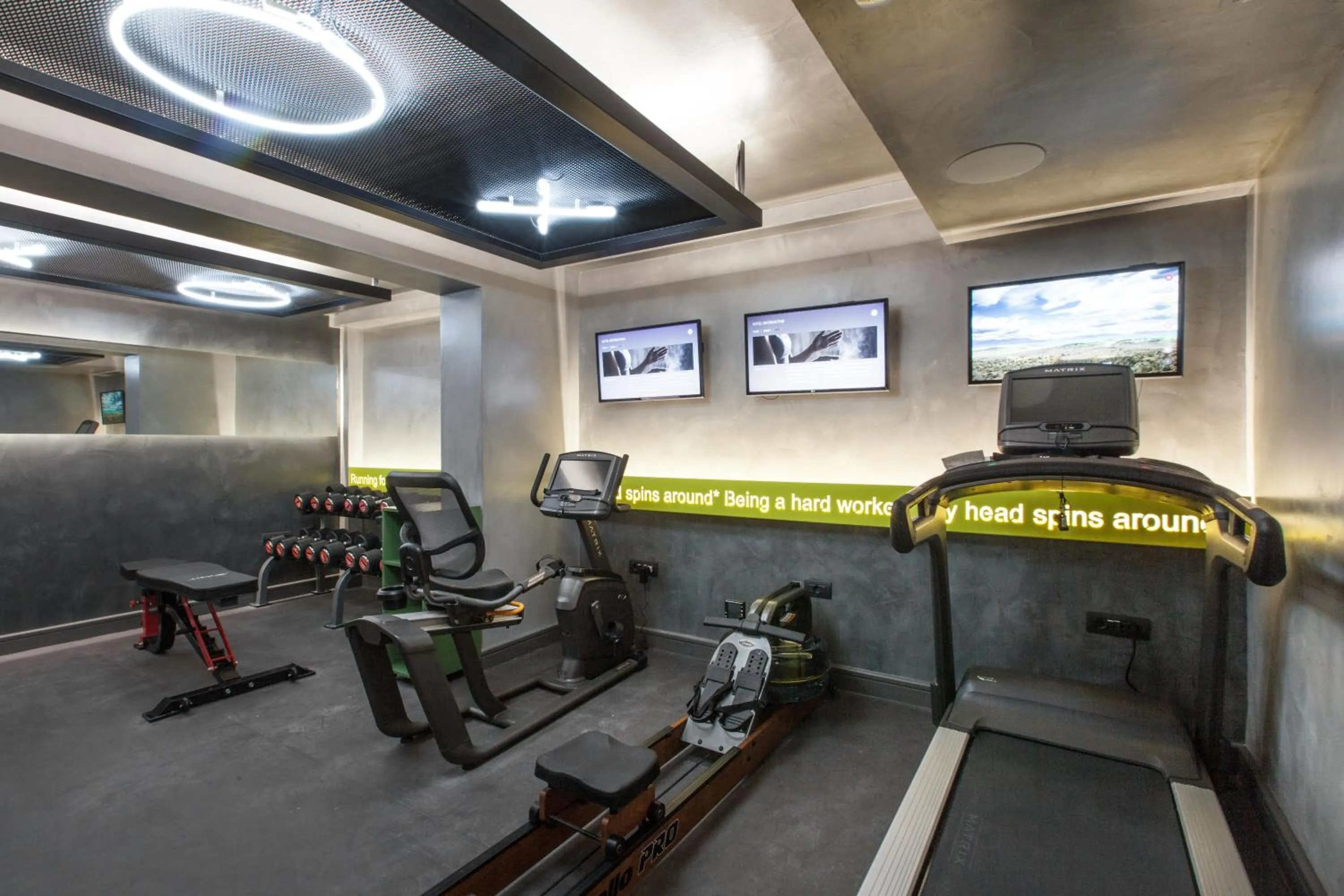Fitness centre/facilities in Garden City Resort