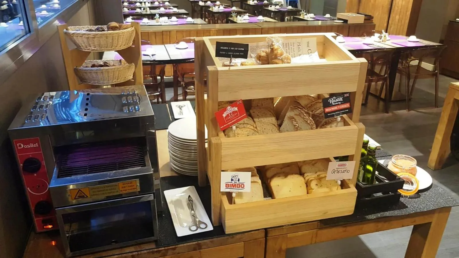 Buffet breakfast in PCM Forum Alcalá