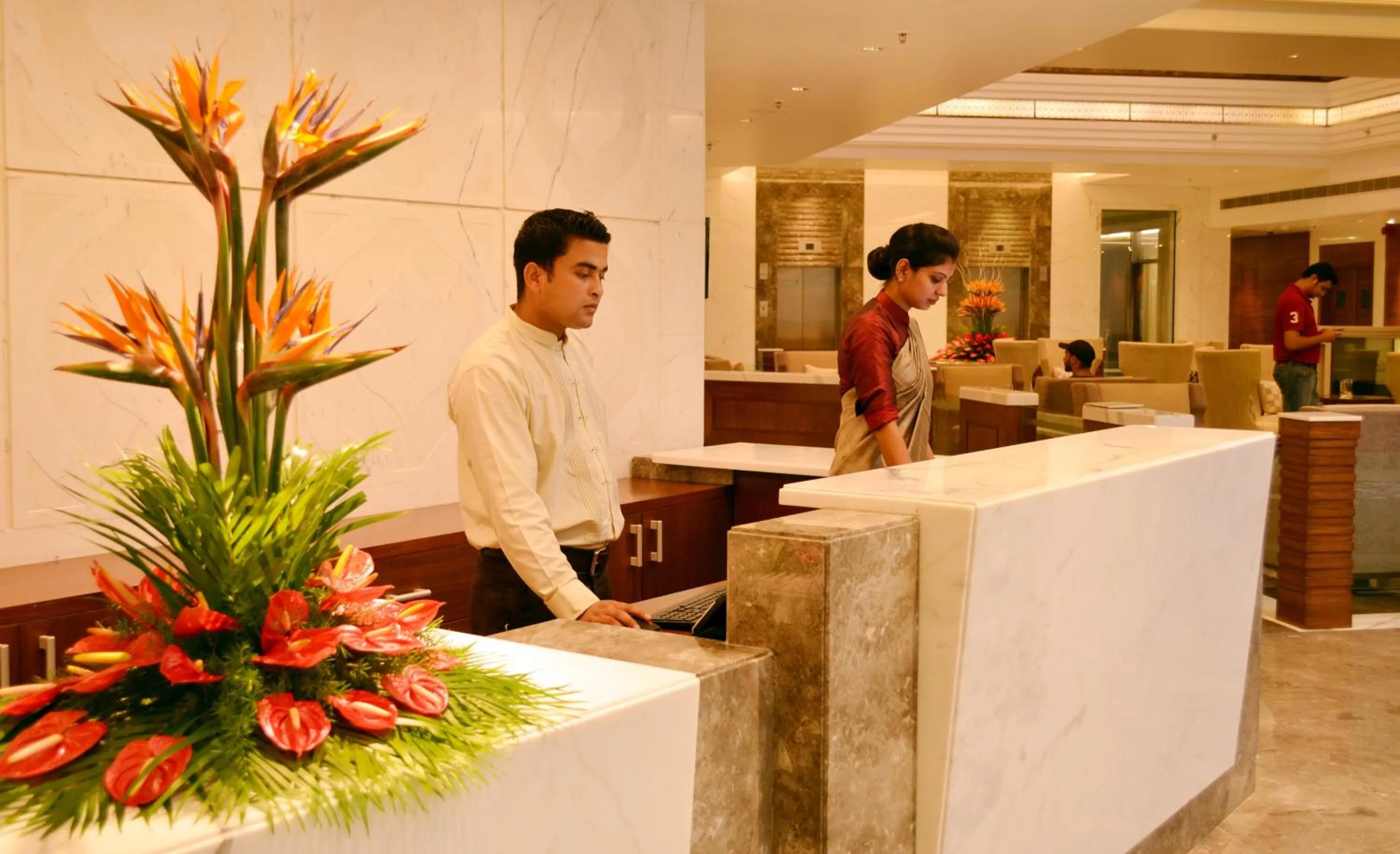 Lobby or reception in The Umrao