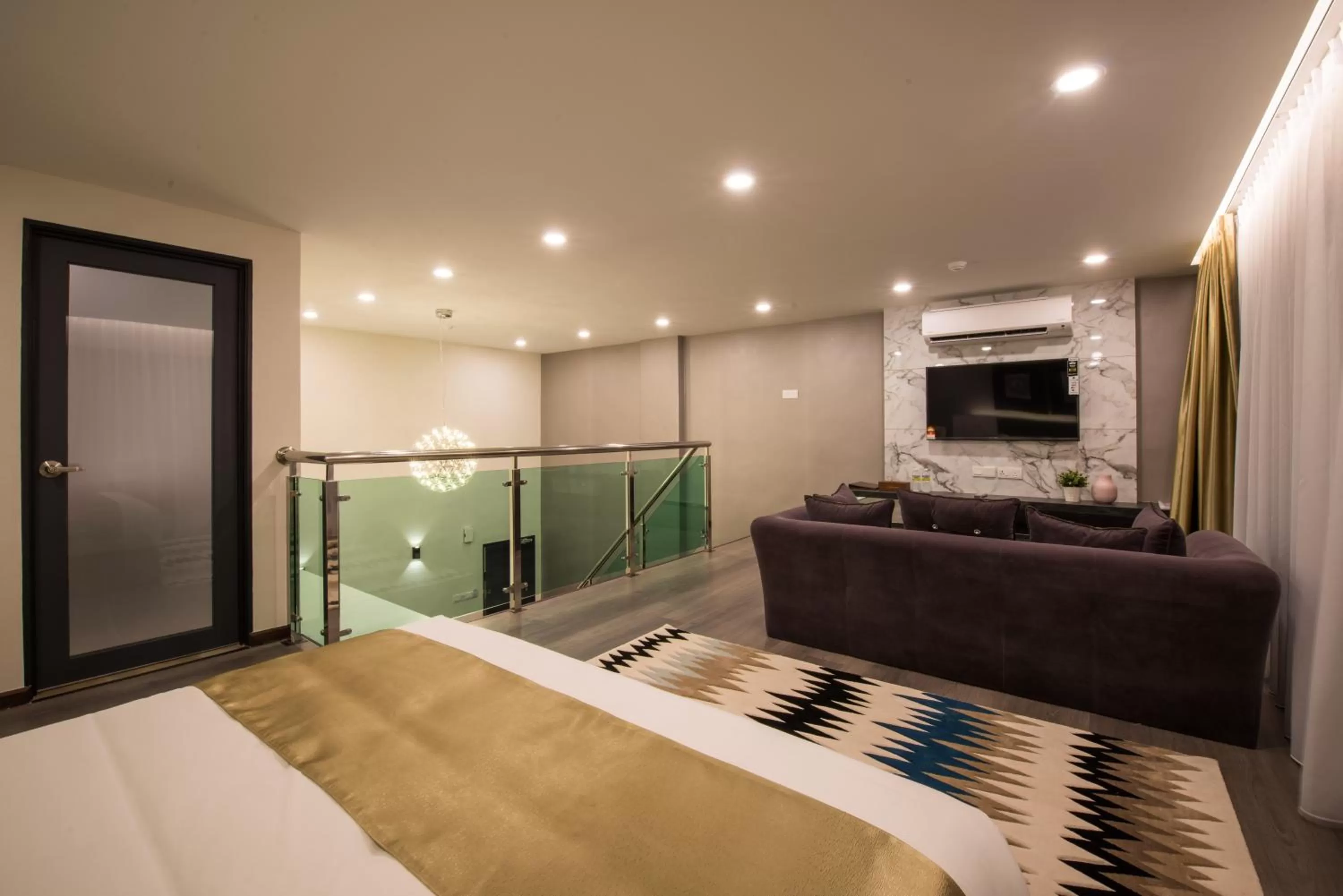 Living room in Asiatic Hotel