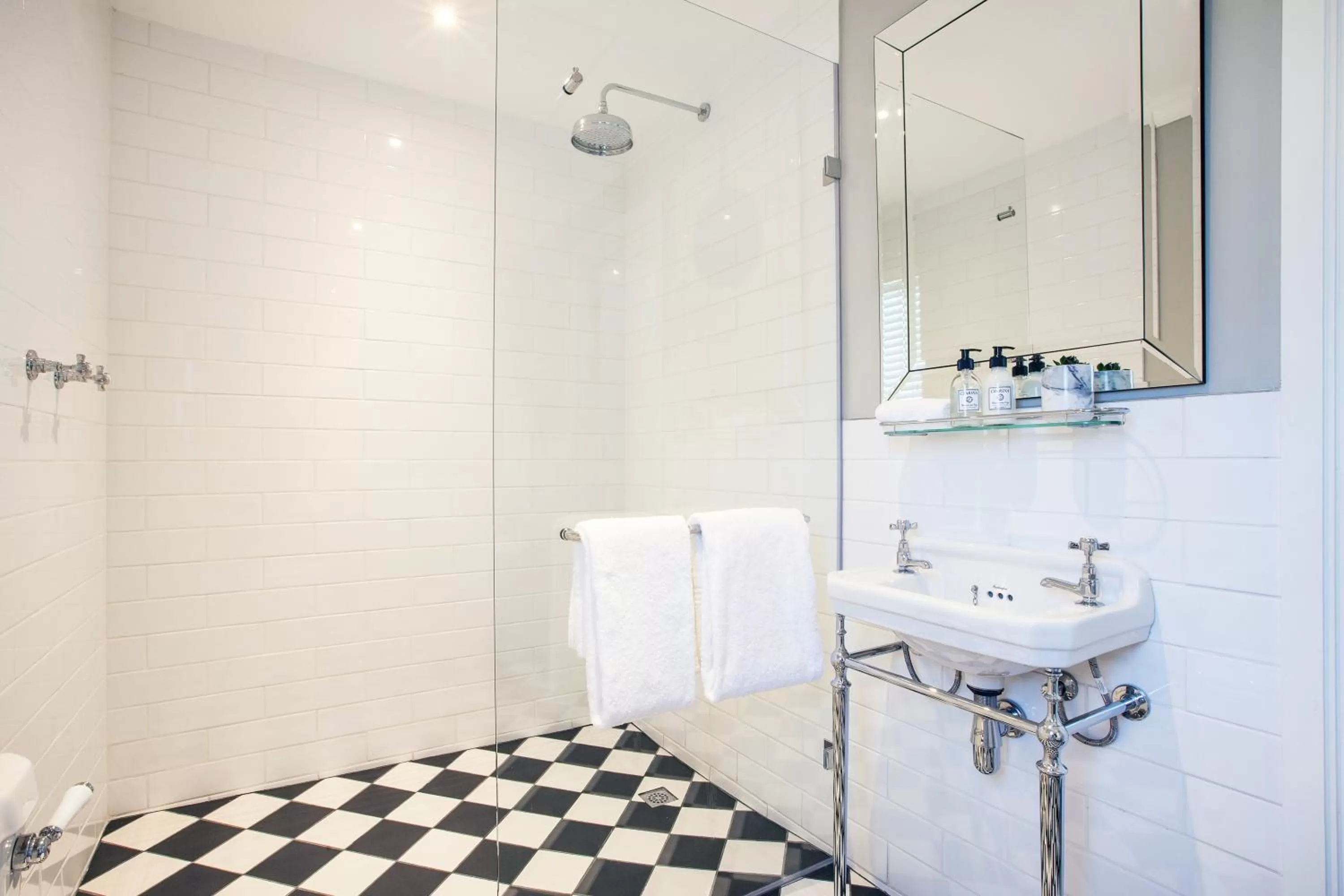 Shower in Bliss Boutique Hotel