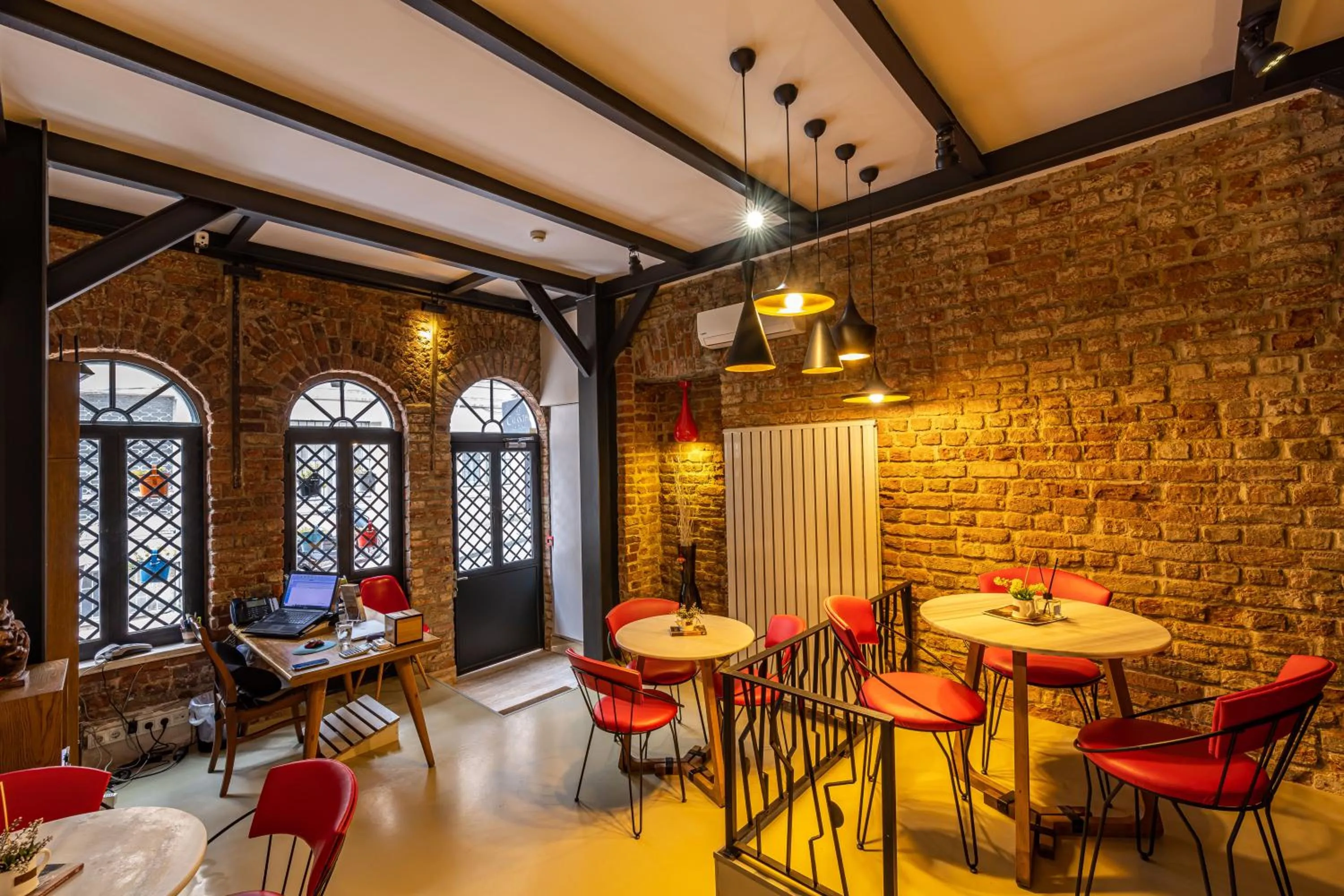 Seating area in Calanthe Residence