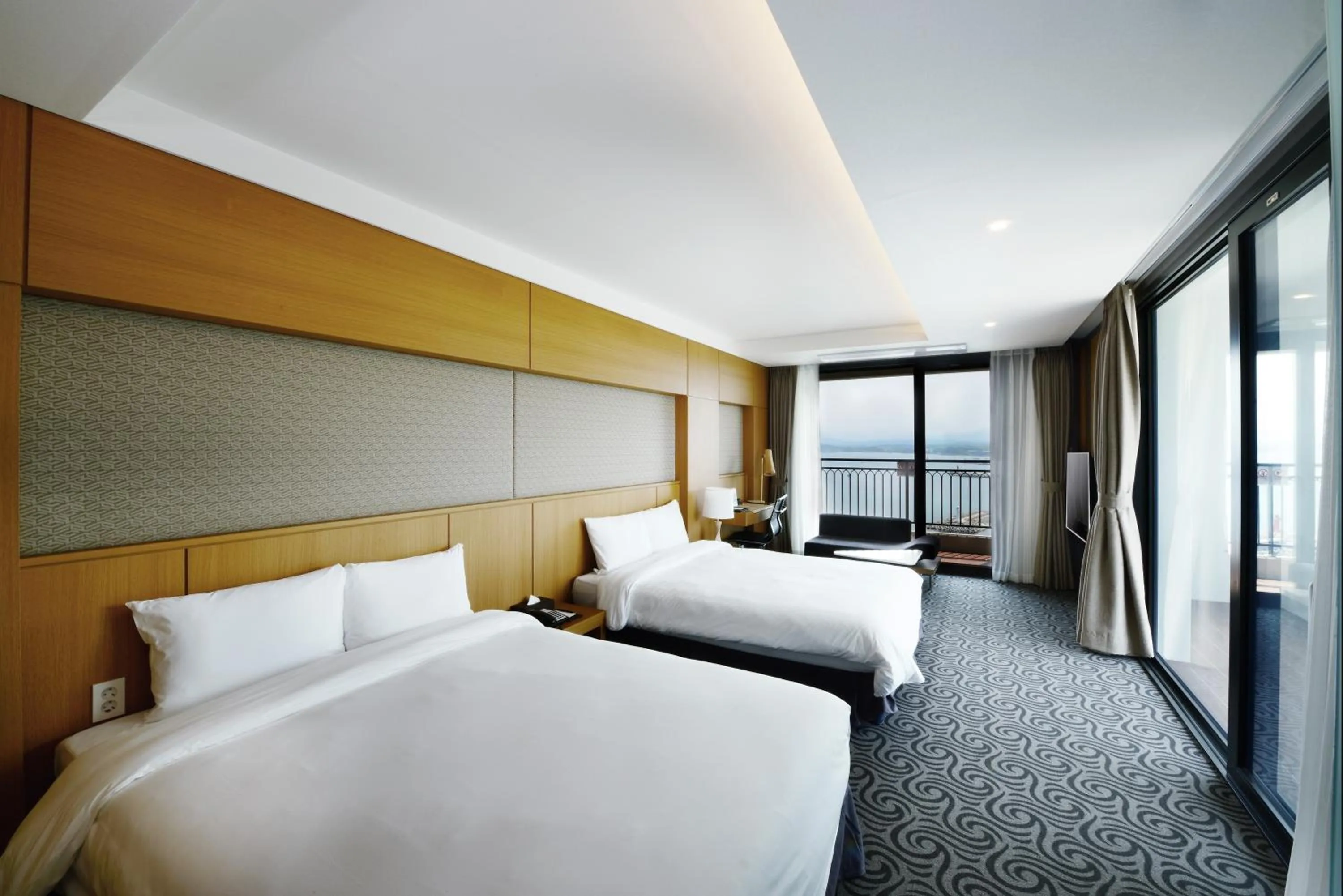 Bed in Ramada by Wyndham Gangwon Sokcho