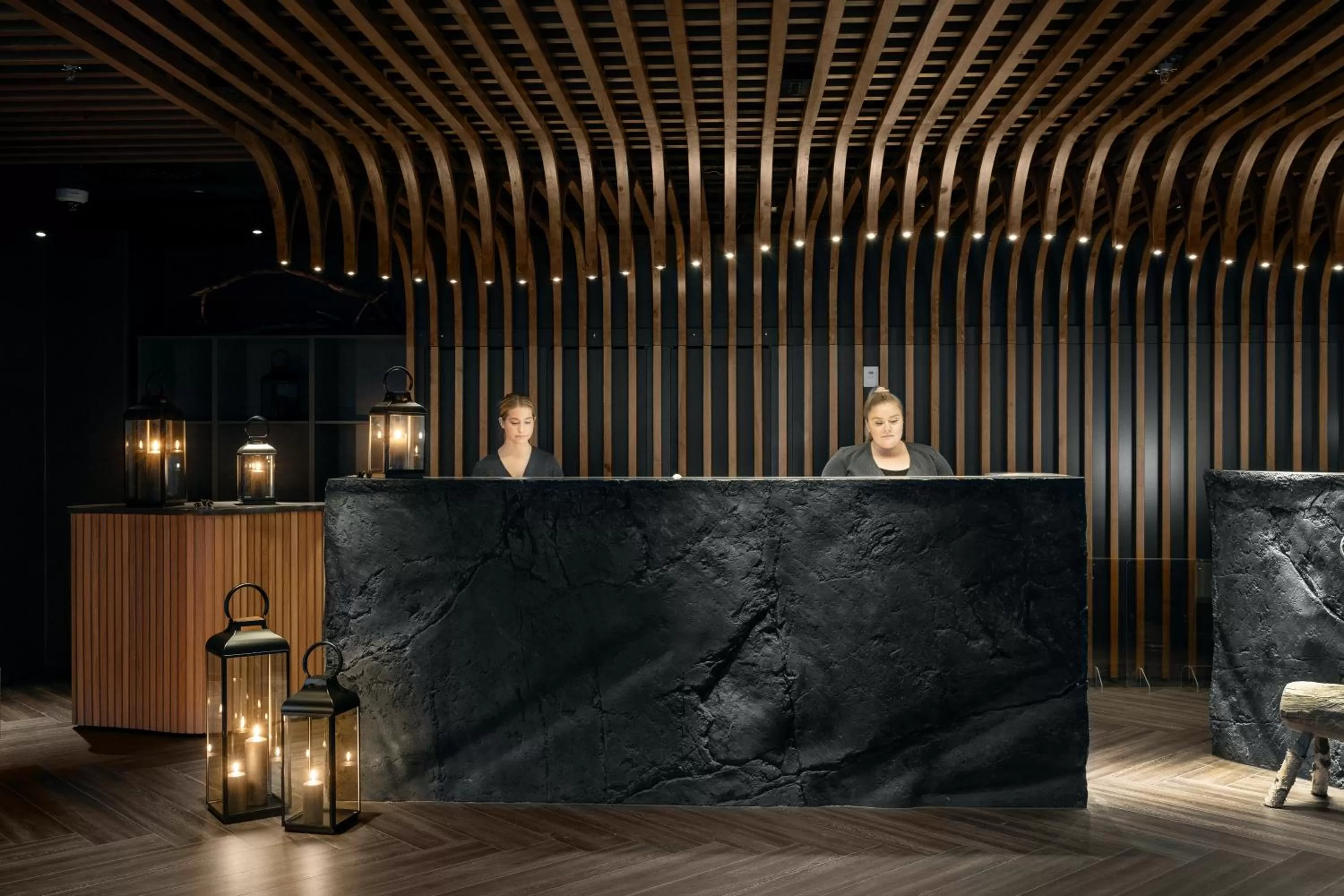 Lobby or reception in Lapland Hotels Arena