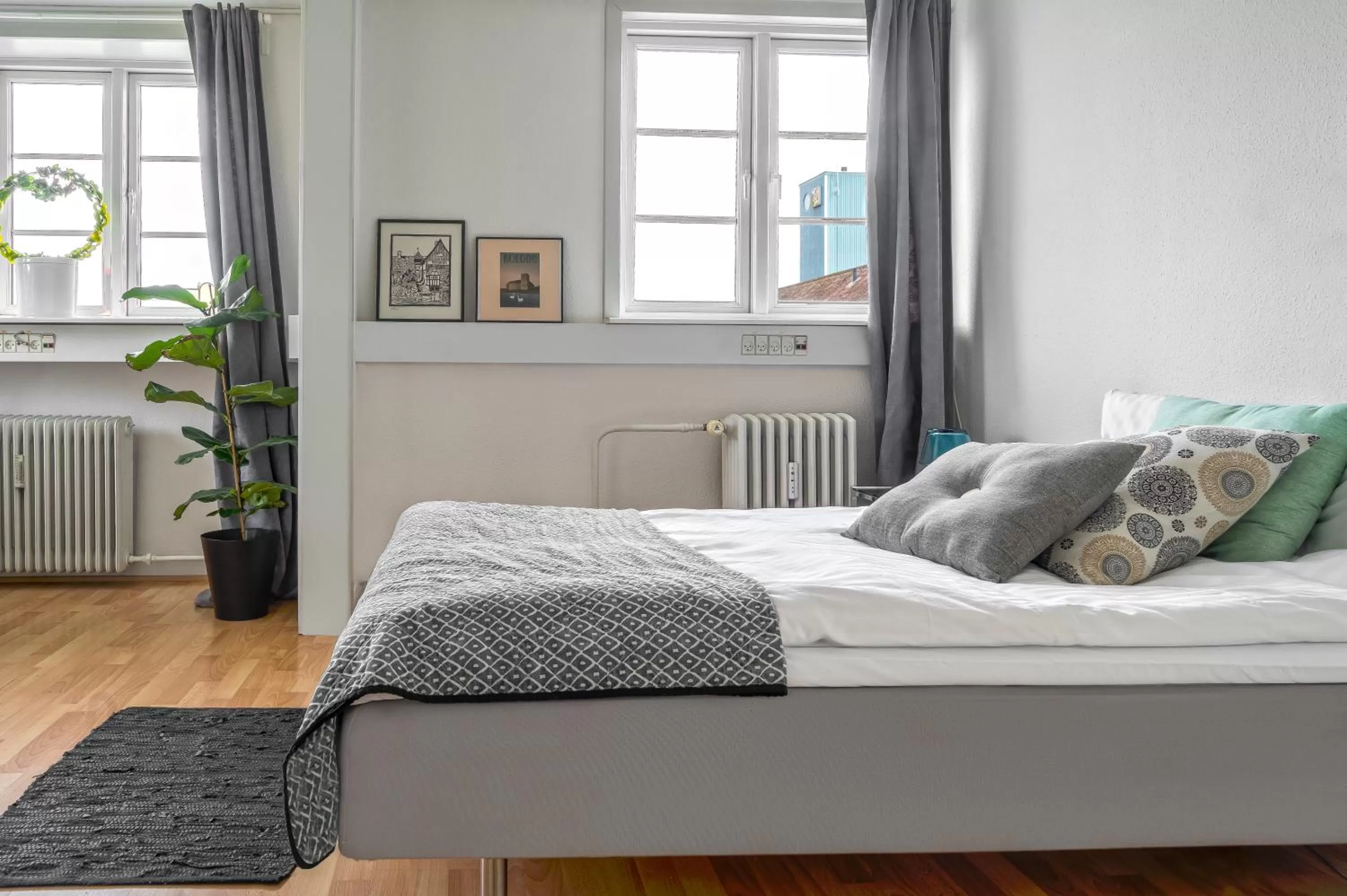 Spring, Bed in Villa Gertrud