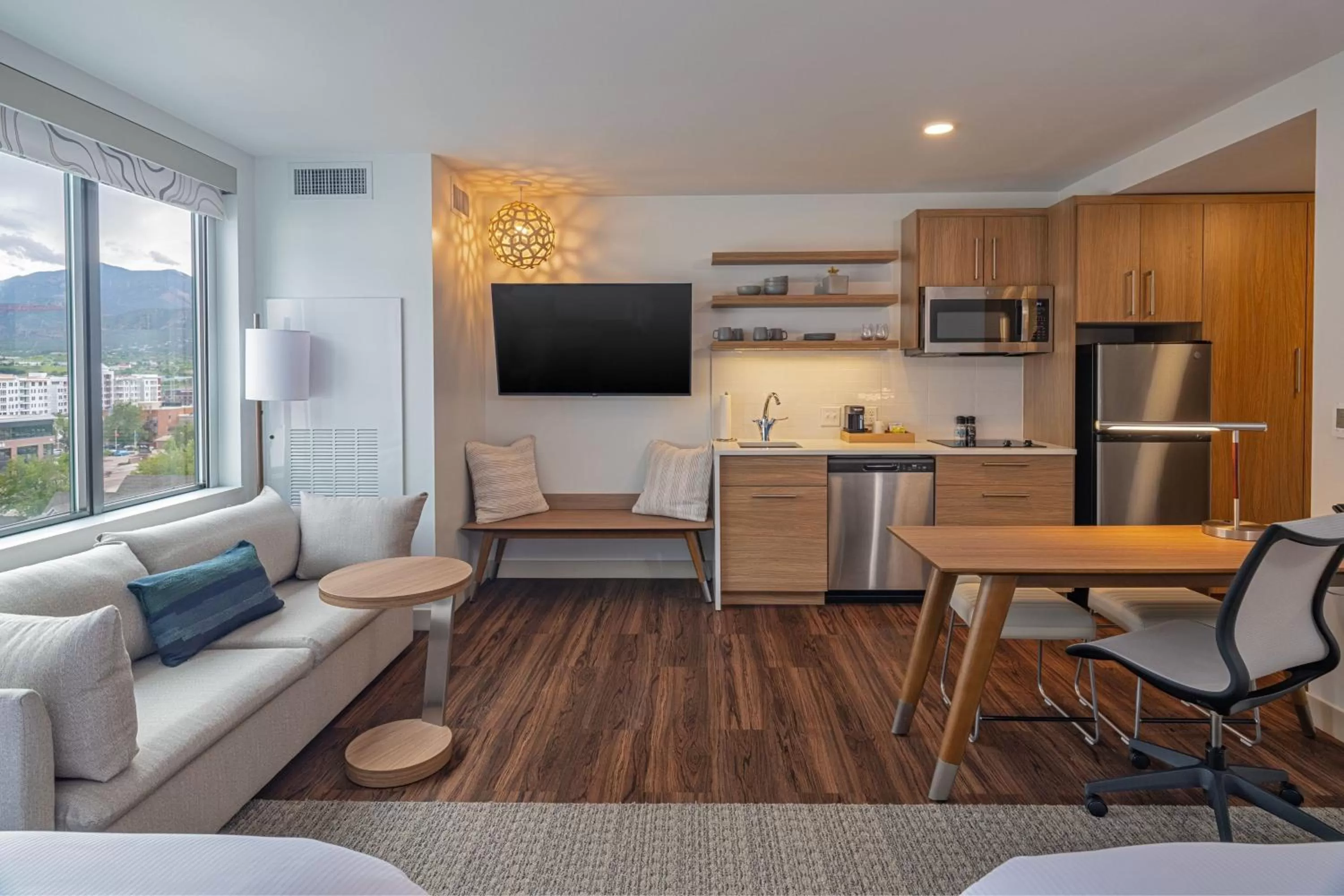 Kitchen or kitchenette in Element Colorado Springs Downtown