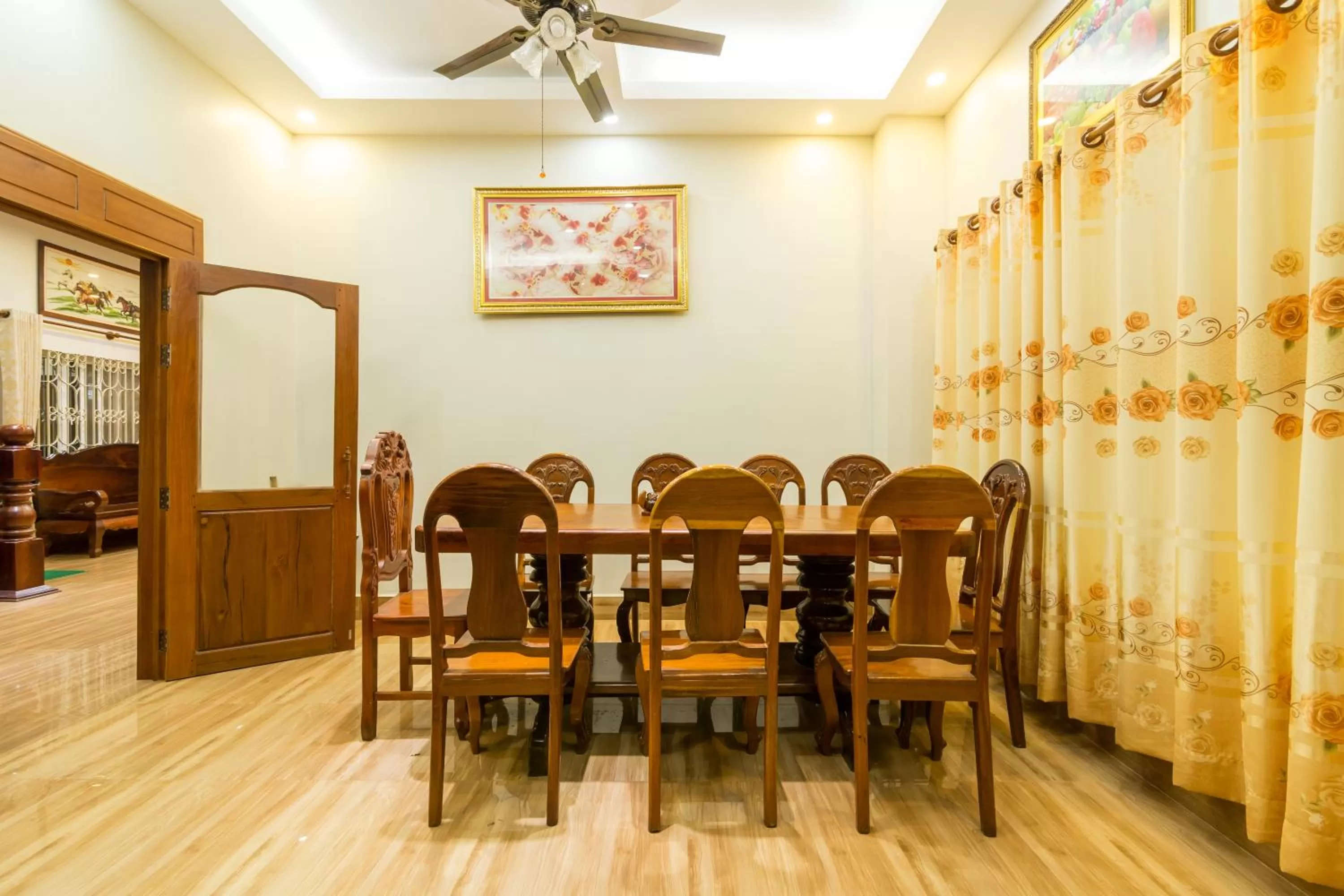 Dining area in Aniza Angkor Villa