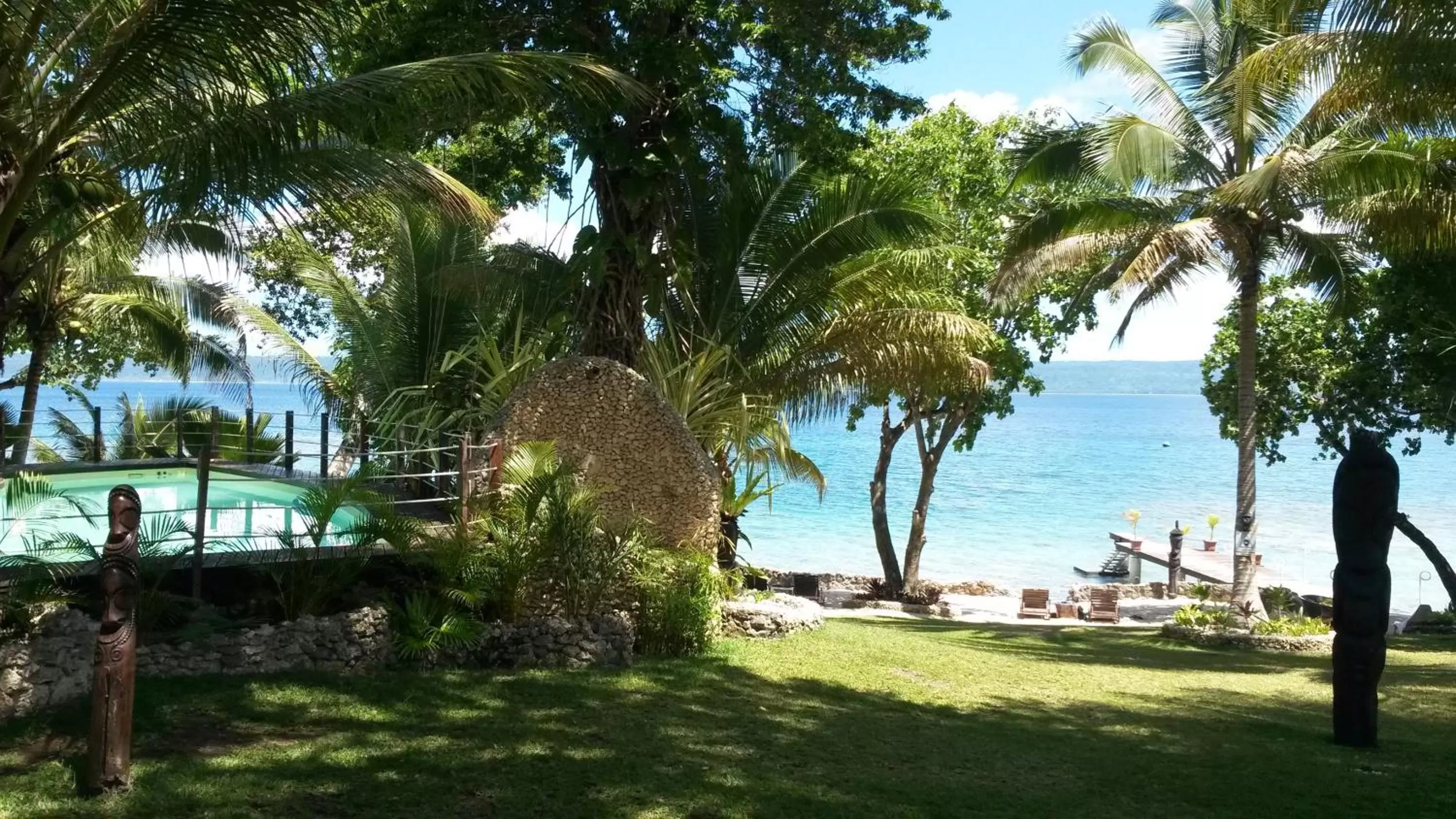 Garden in Paradise Cove Resort